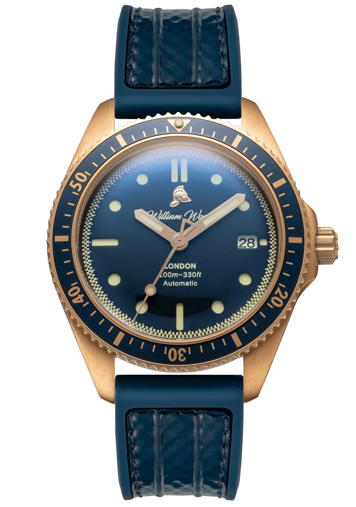 The Bronze Sapphire Watch