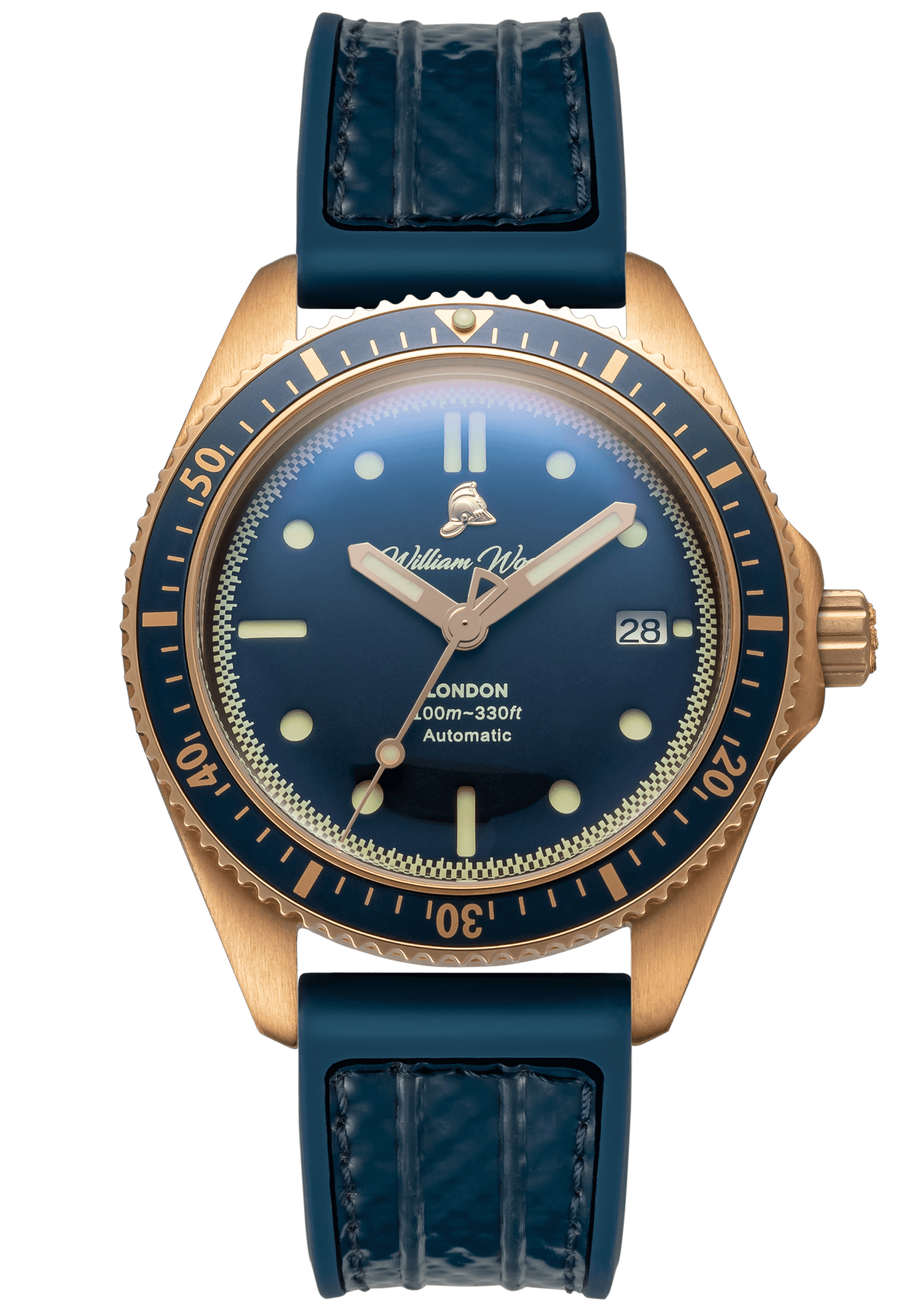 The Bronze Sapphire Watch