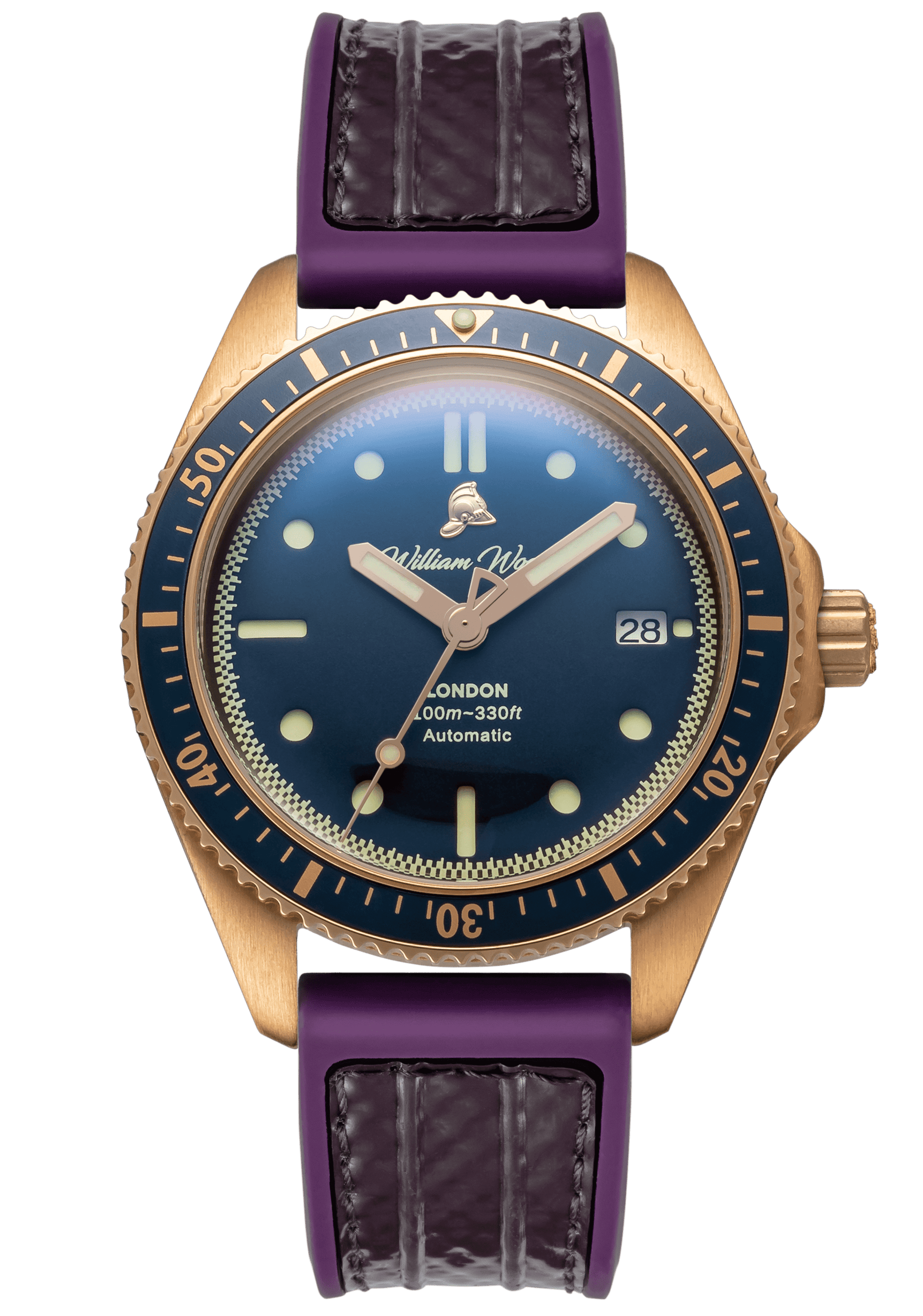 The Bronze Sapphire Watch
