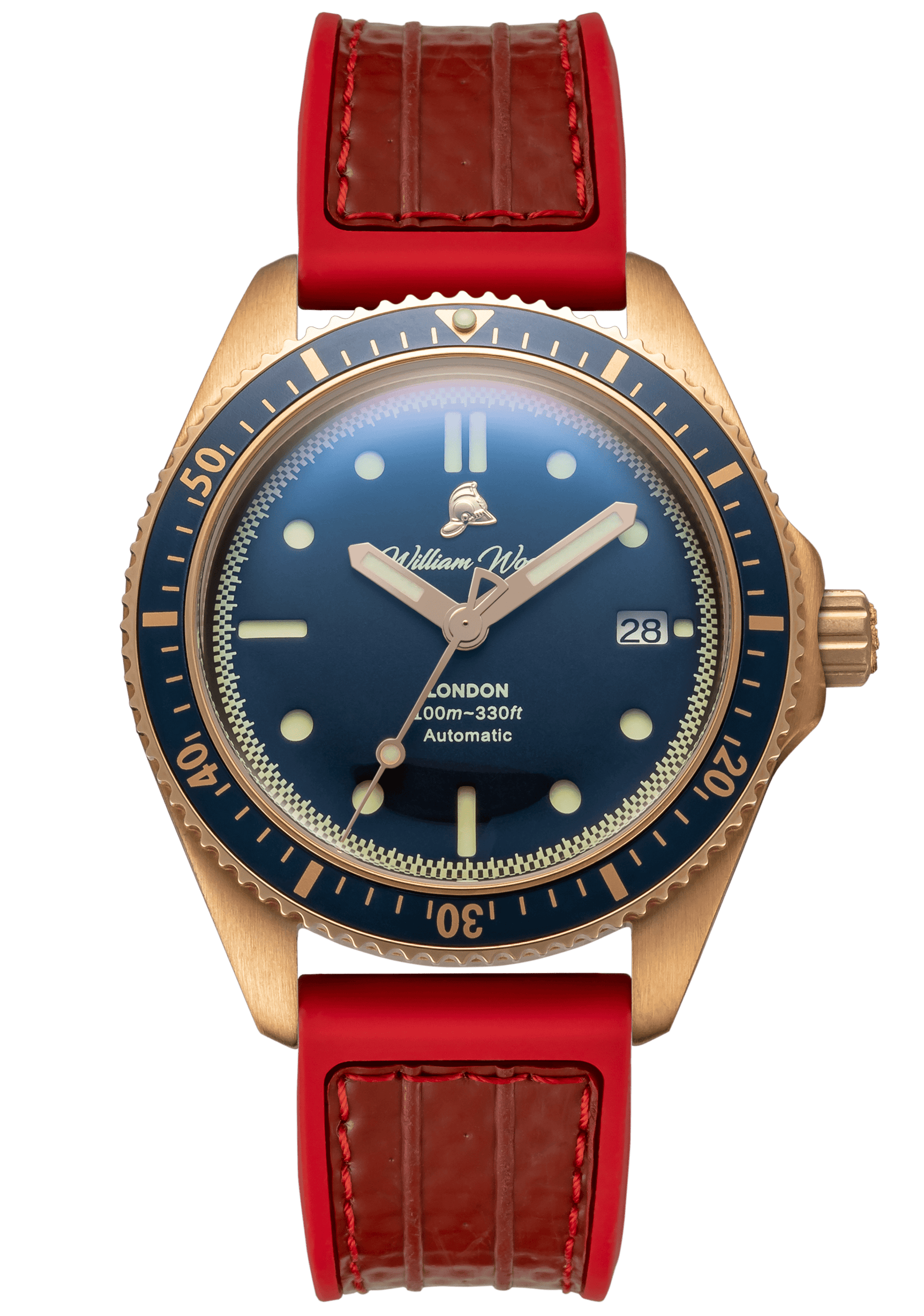 The Bronze Sapphire Watch