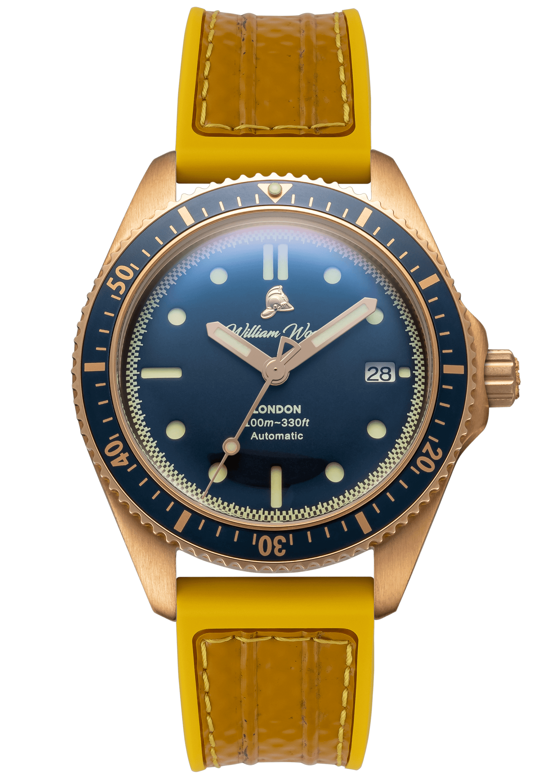 The Bronze Sapphire Watch