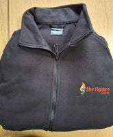 Fire Fighters Charity Full Length Zip Fleece Jacket