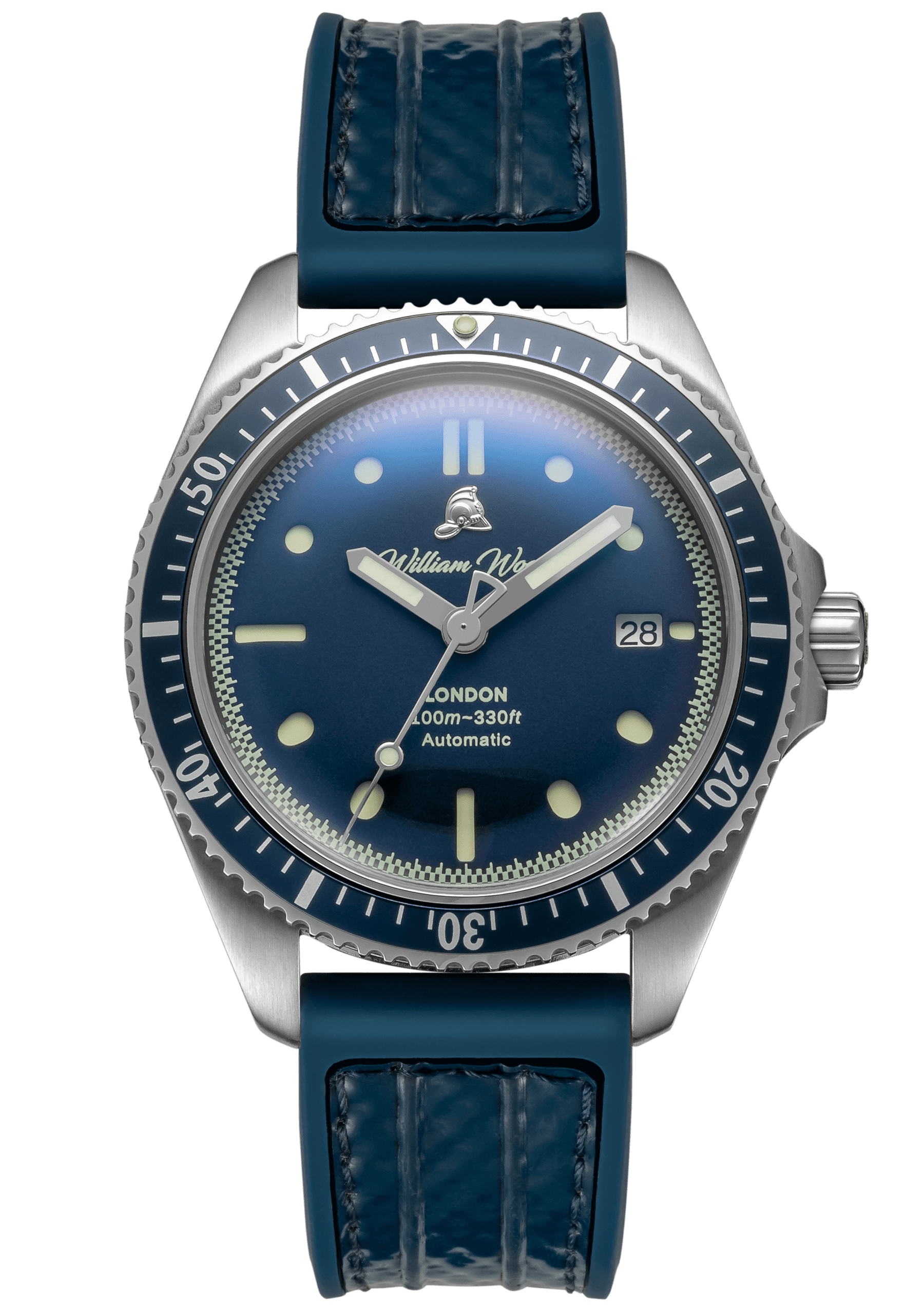 The Valiant Blue Watch - Japanese Movement