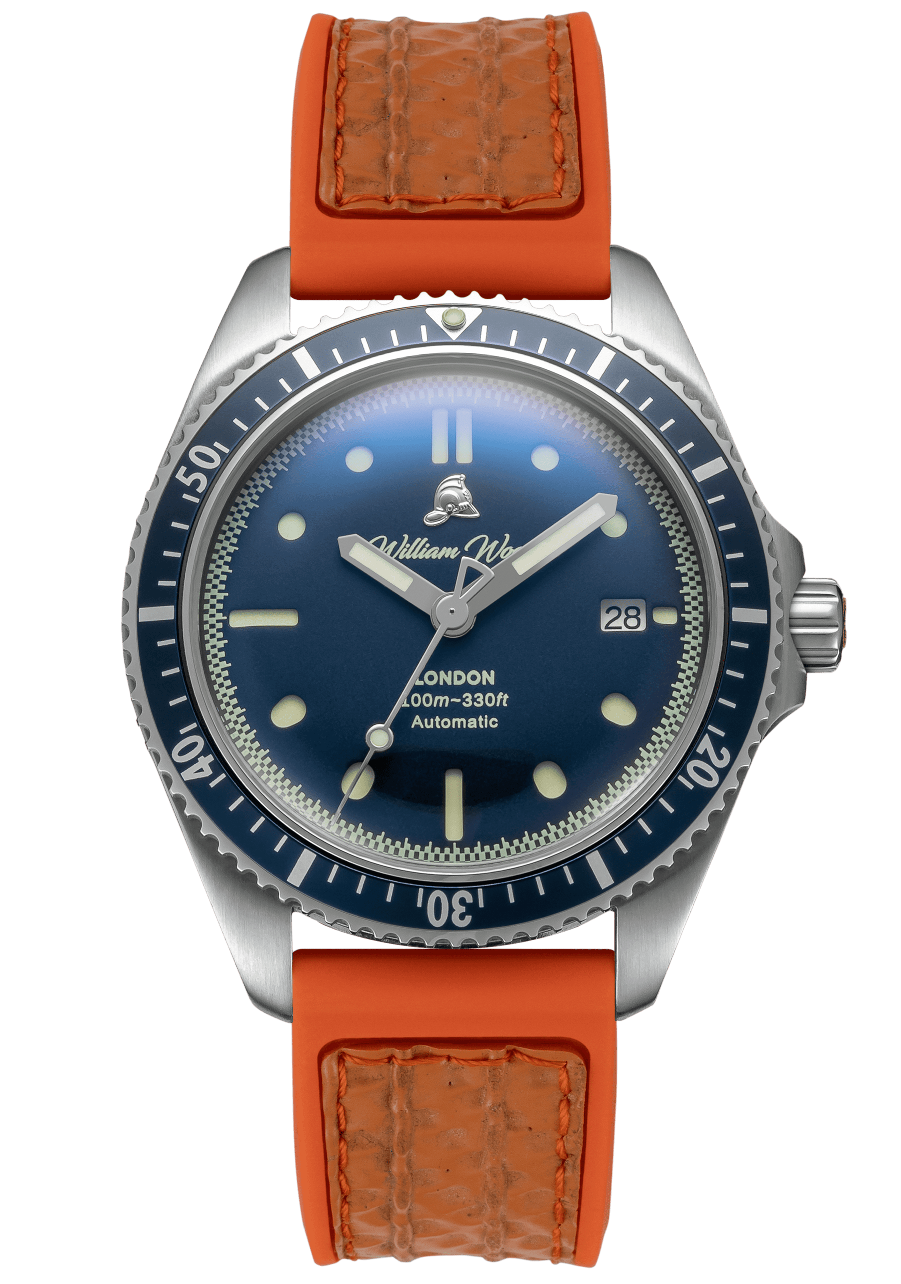 The Valiant Blue Watch - Japanese Movement