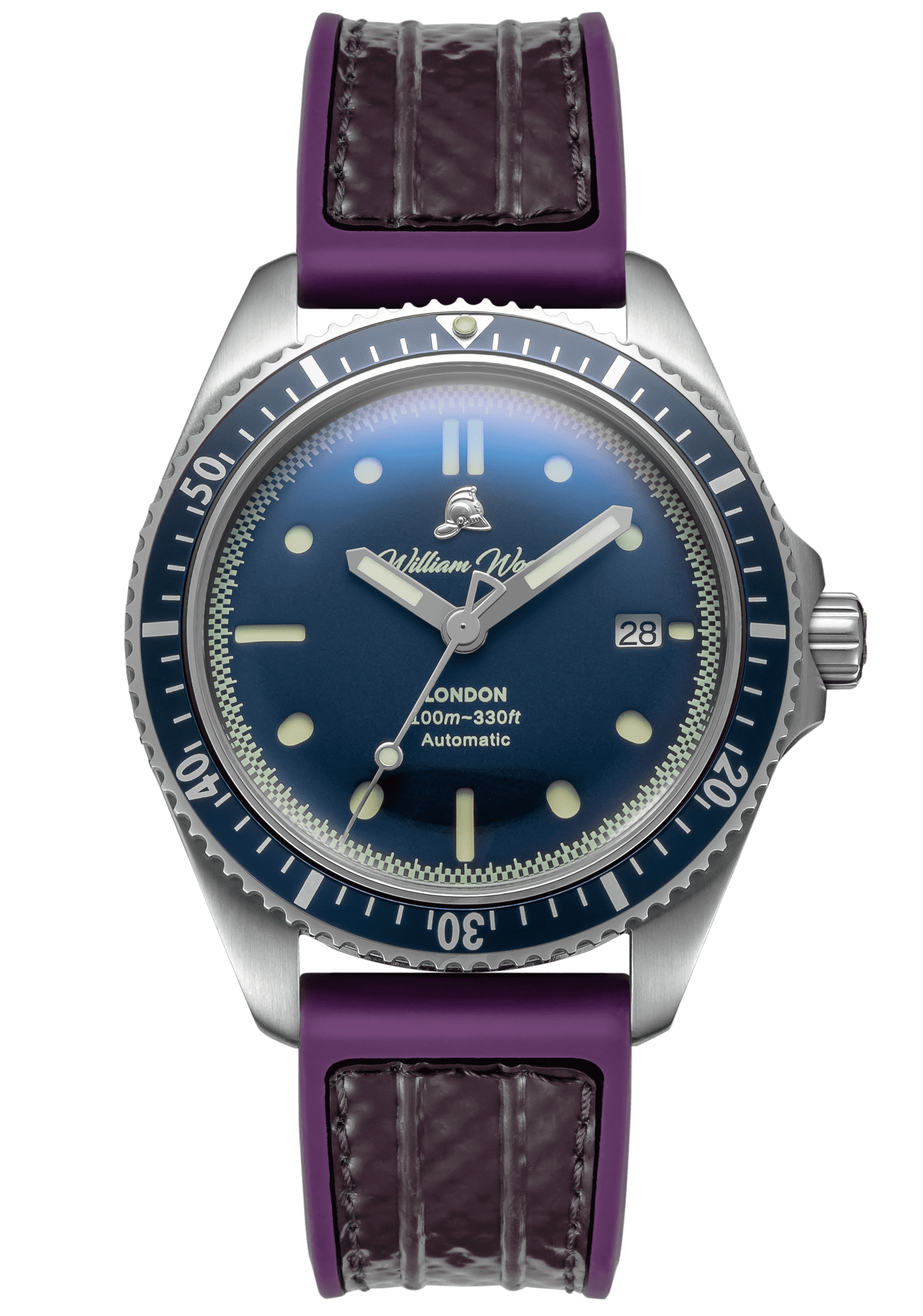 The Valiant Blue Watch - Japanese Movement