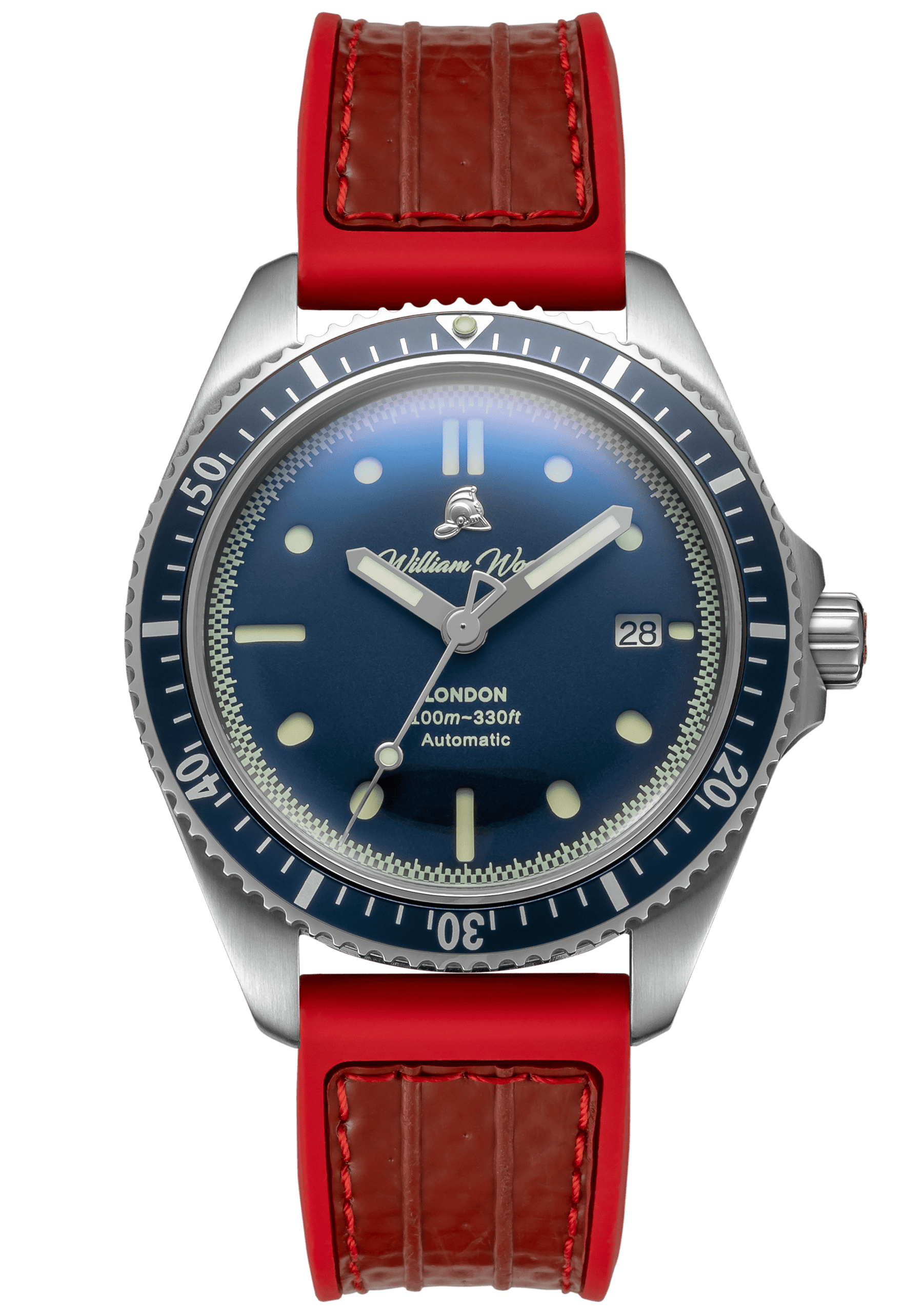 The Valiant Blue Watch - Japanese Movement