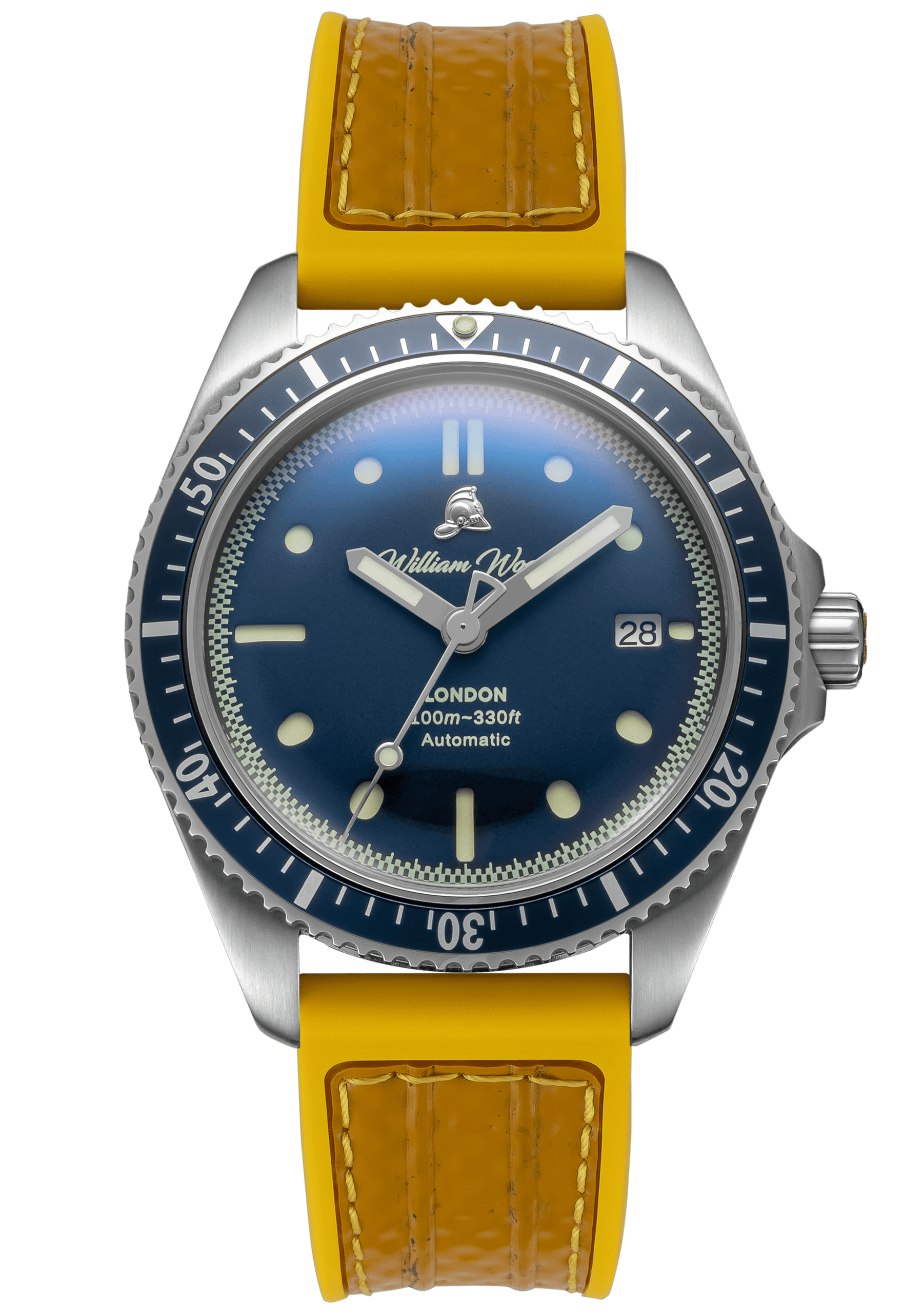 The Valiant Blue Watch - Japanese Movement