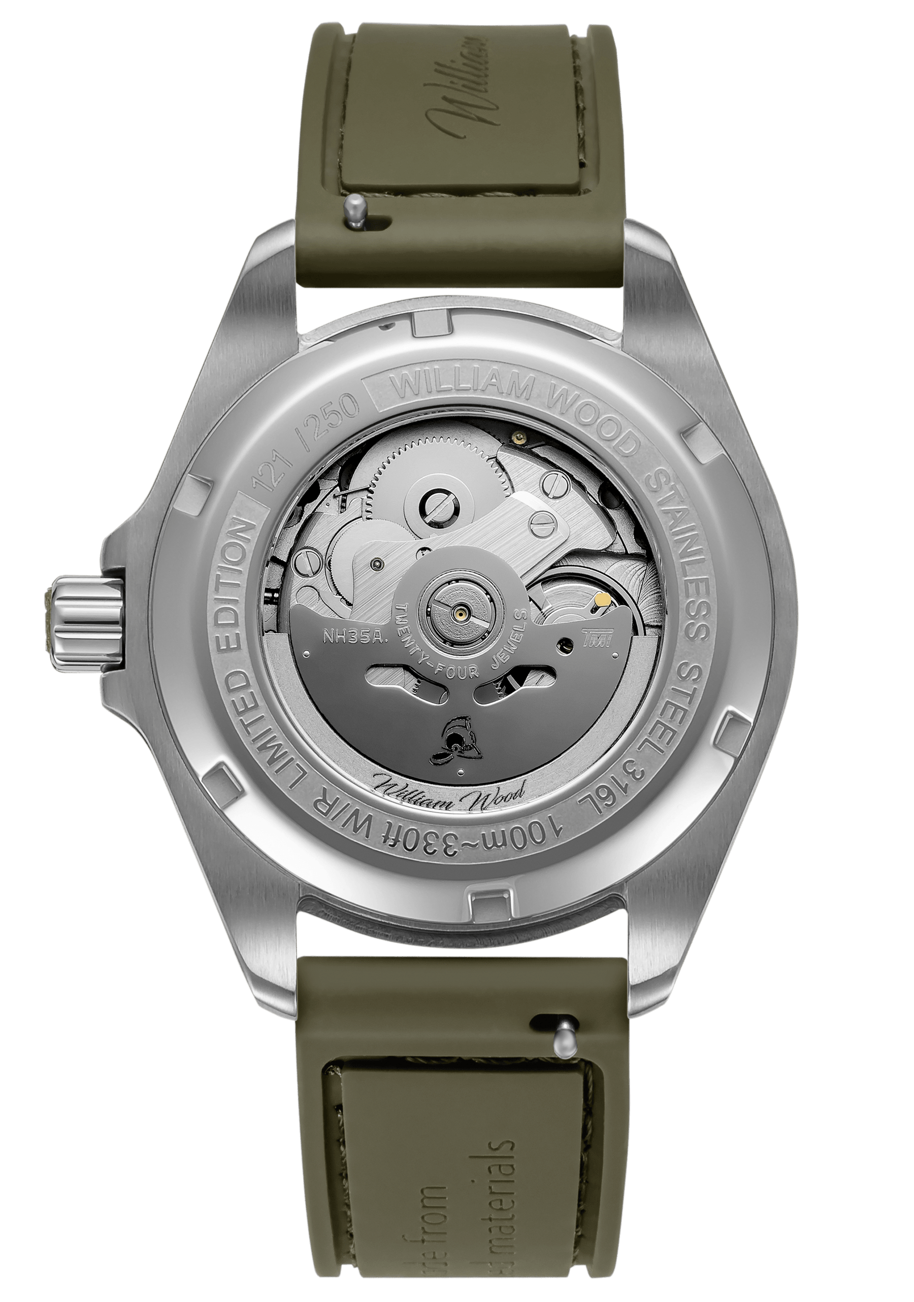 The Valiant Green Watch - Japanese Movement