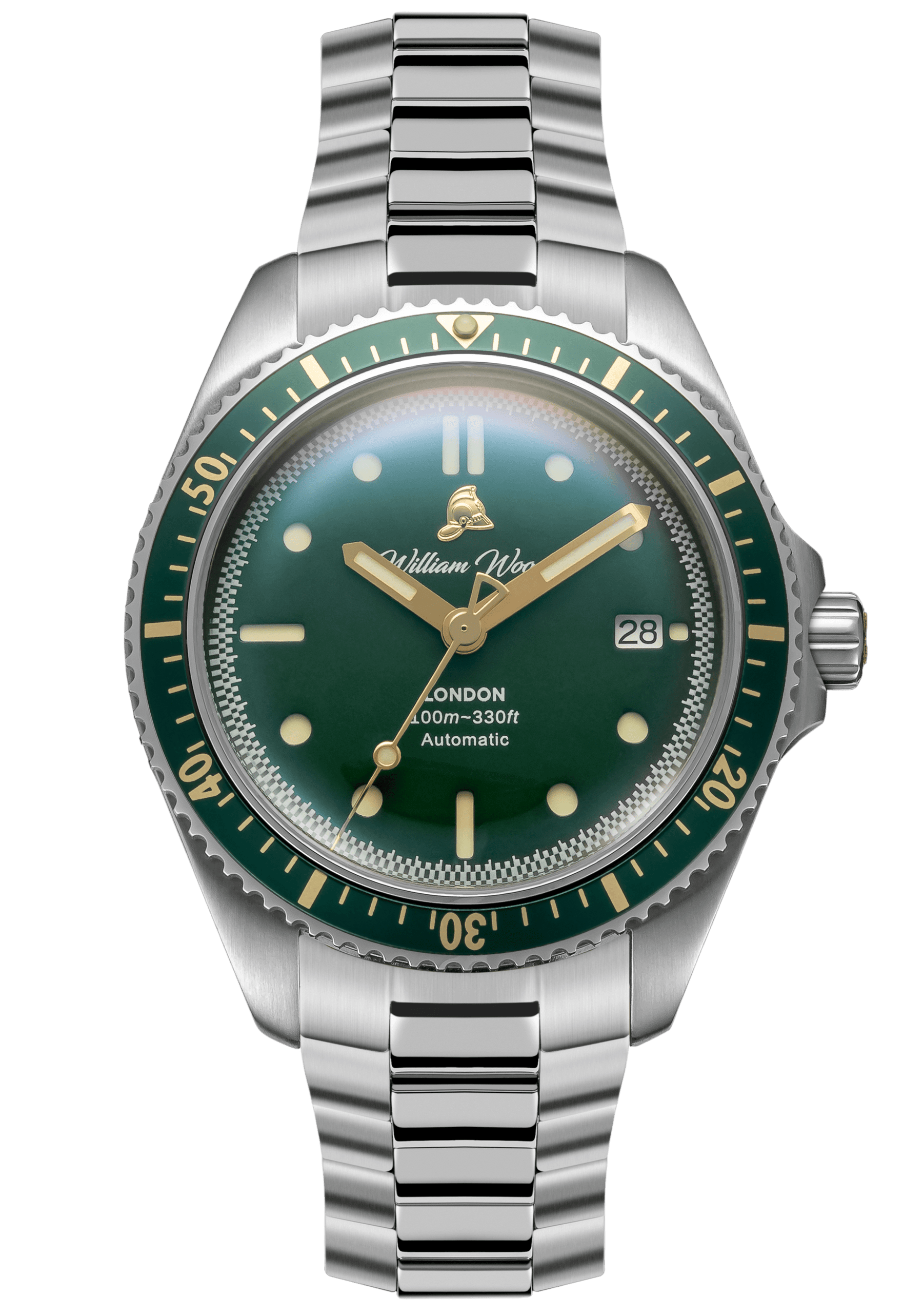 The Valiant Green Watch - Japanese Movement
