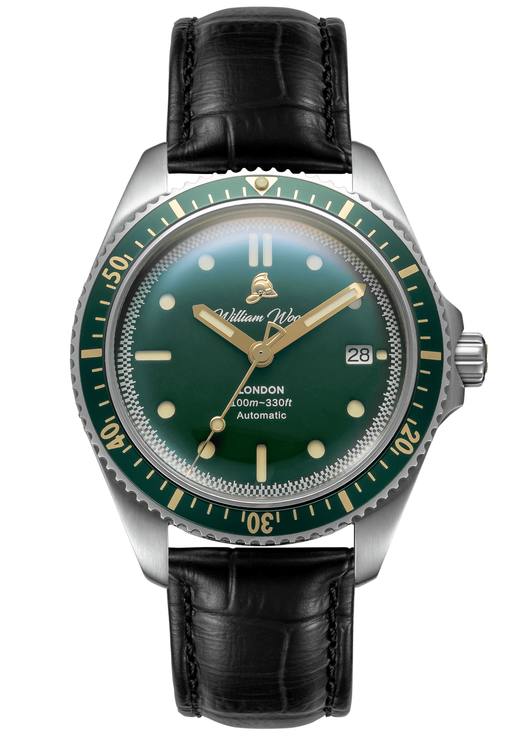 The Valiant Green Watch - Japanese Movement