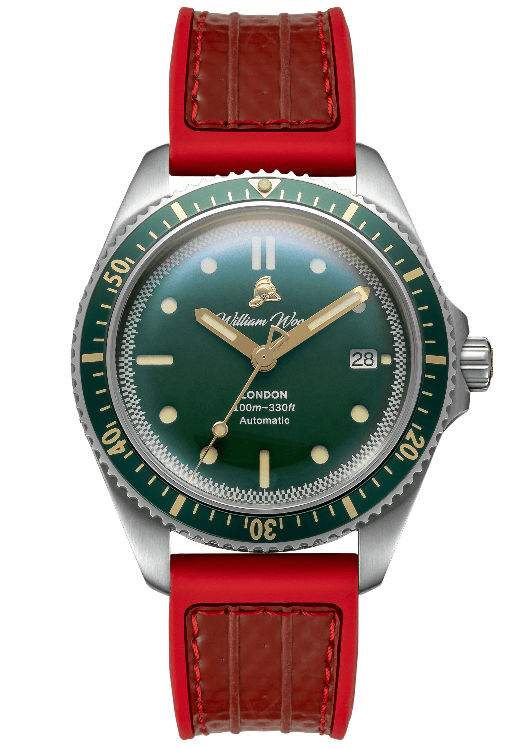 The Valiant Green Watch - Japanese Movement