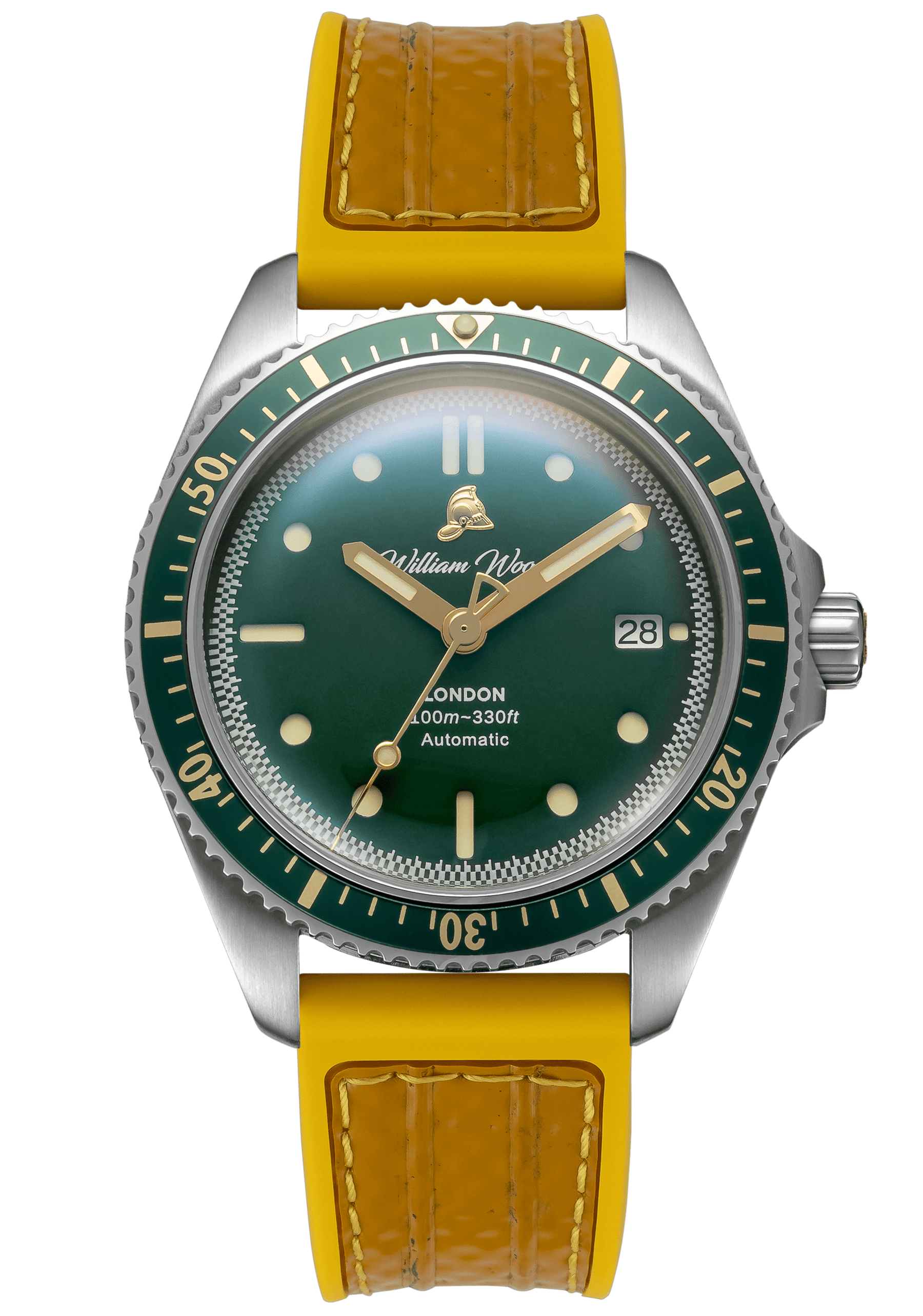 The Valiant Green Watch - Japanese Movement