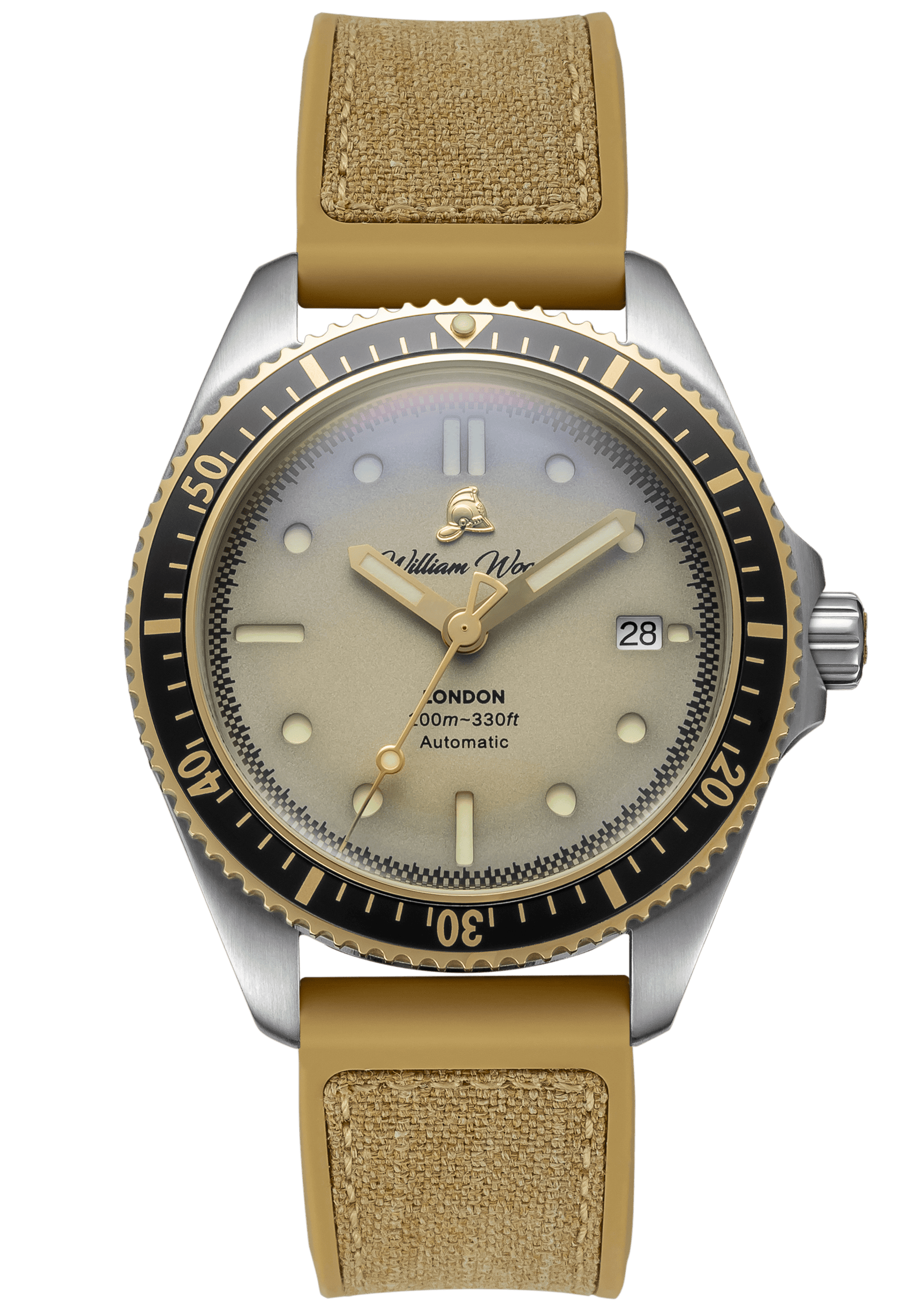 The Valiant White Watch - Japanese Movement