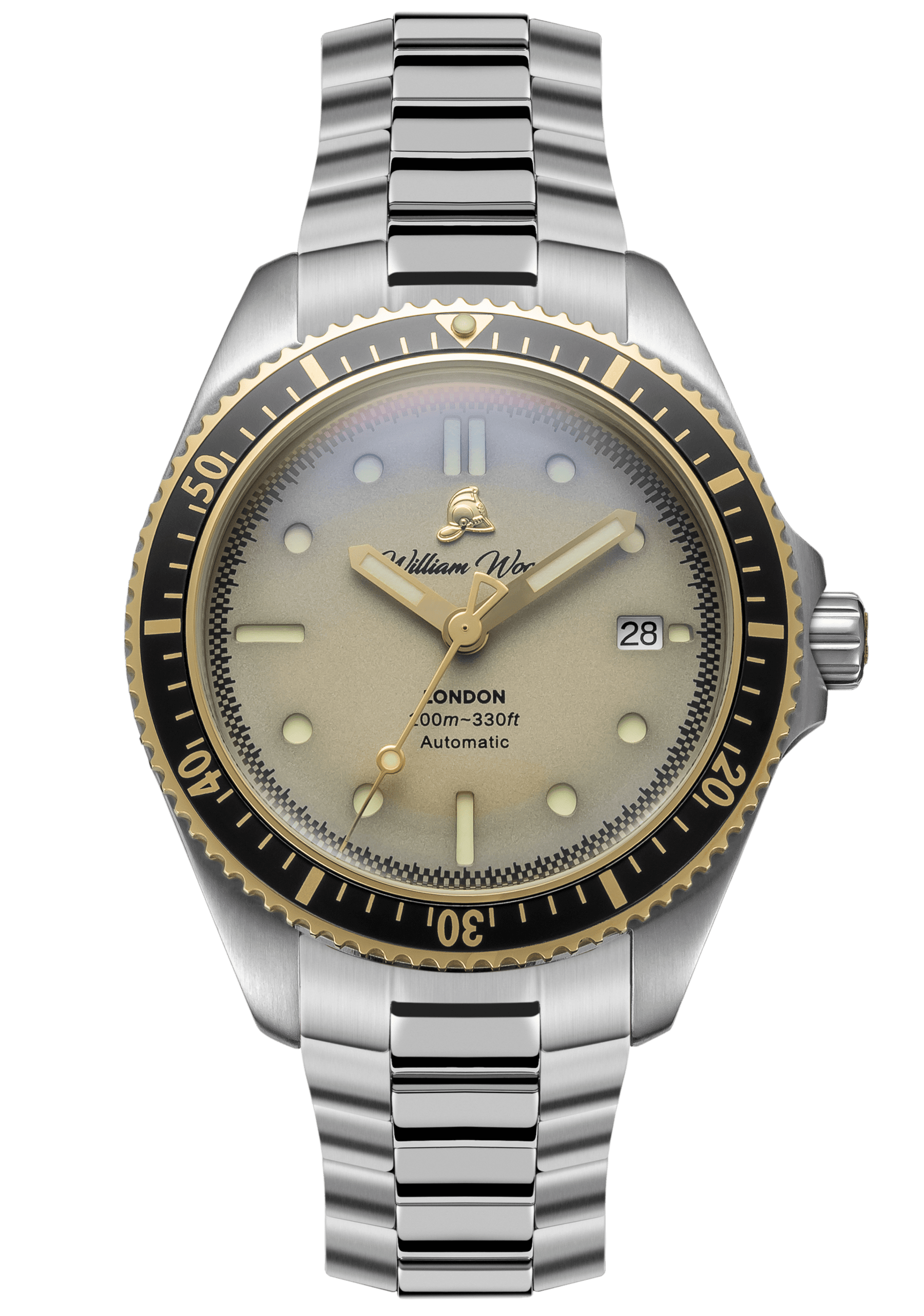 The Valiant White Watch - Japanese Movement