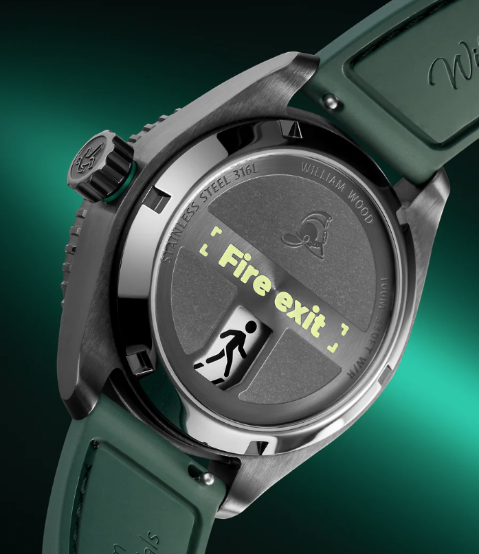 William Wood Watches - Fire Exit Watch