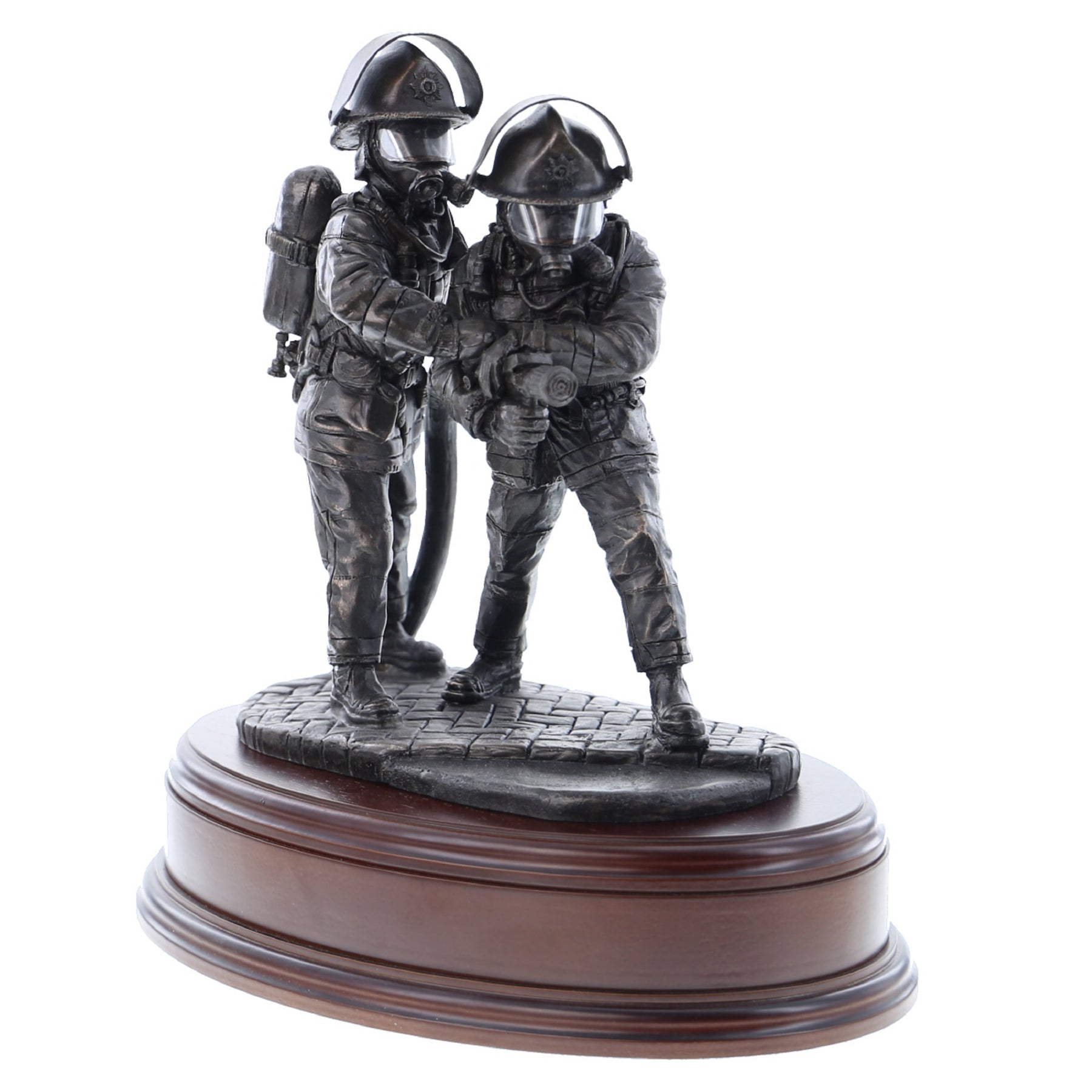 The Branch - Pair of Firefighters with Hose - B432