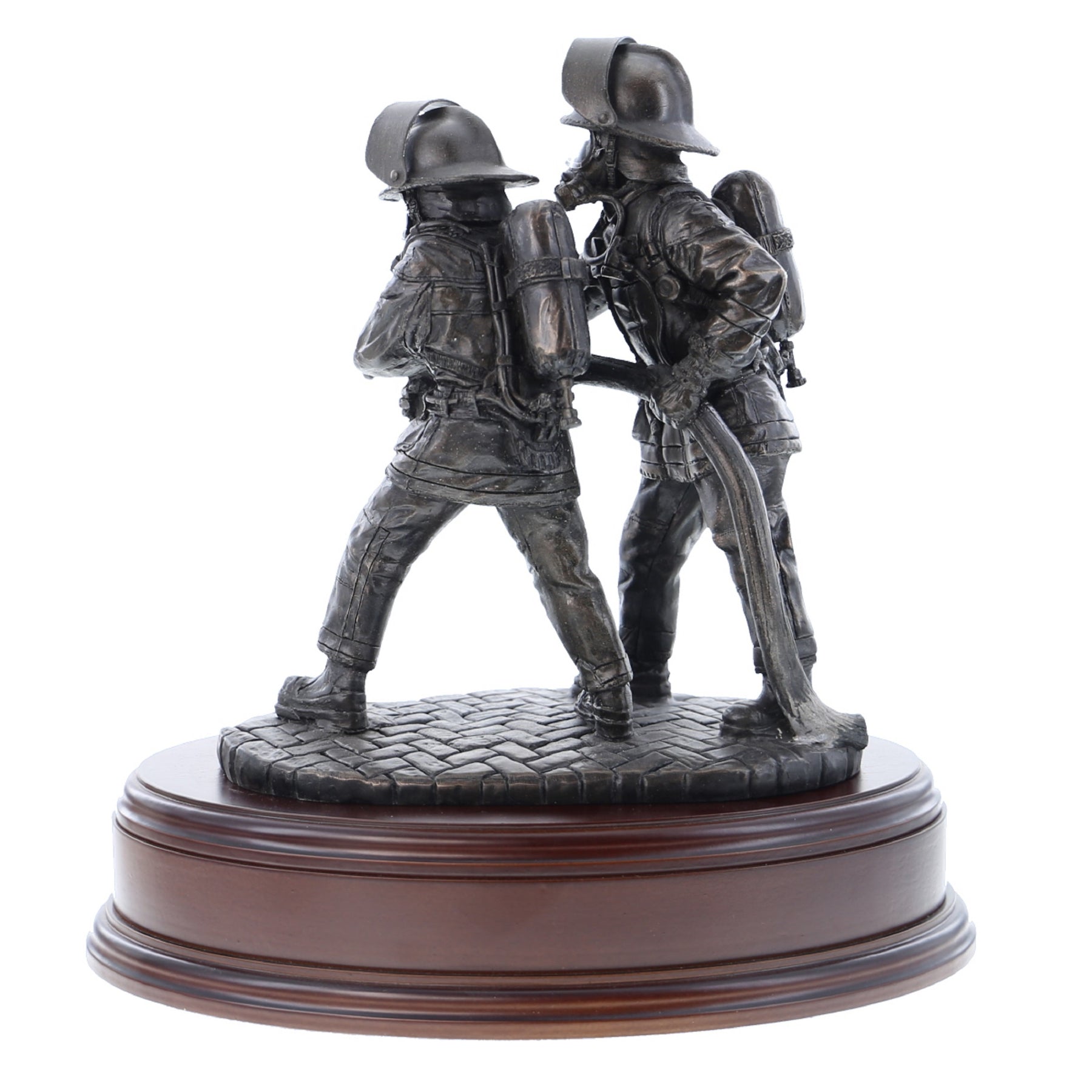 The Branch - Pair of Firefighters with Hose - B432