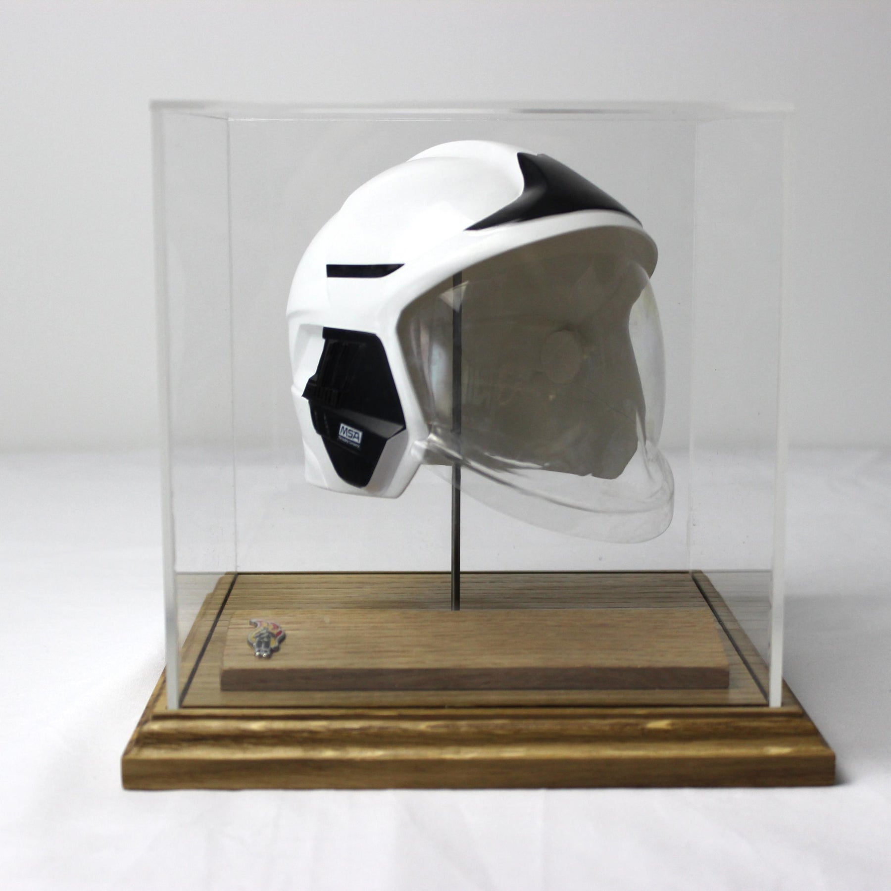 Replica MSA Gallet F1 XR Fire Helmet - White