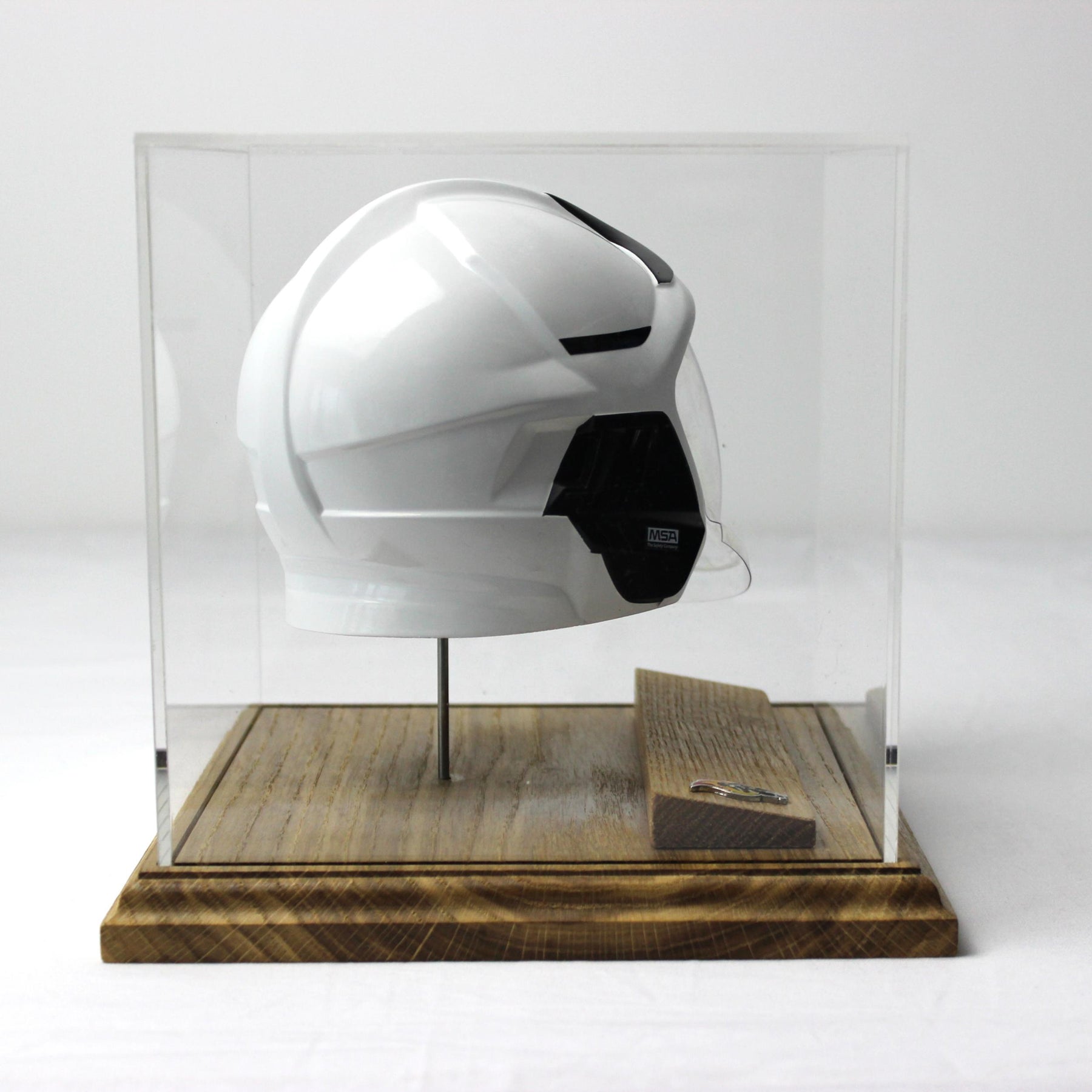 Replica MSA Gallet F1 XR Fire Helmet - White