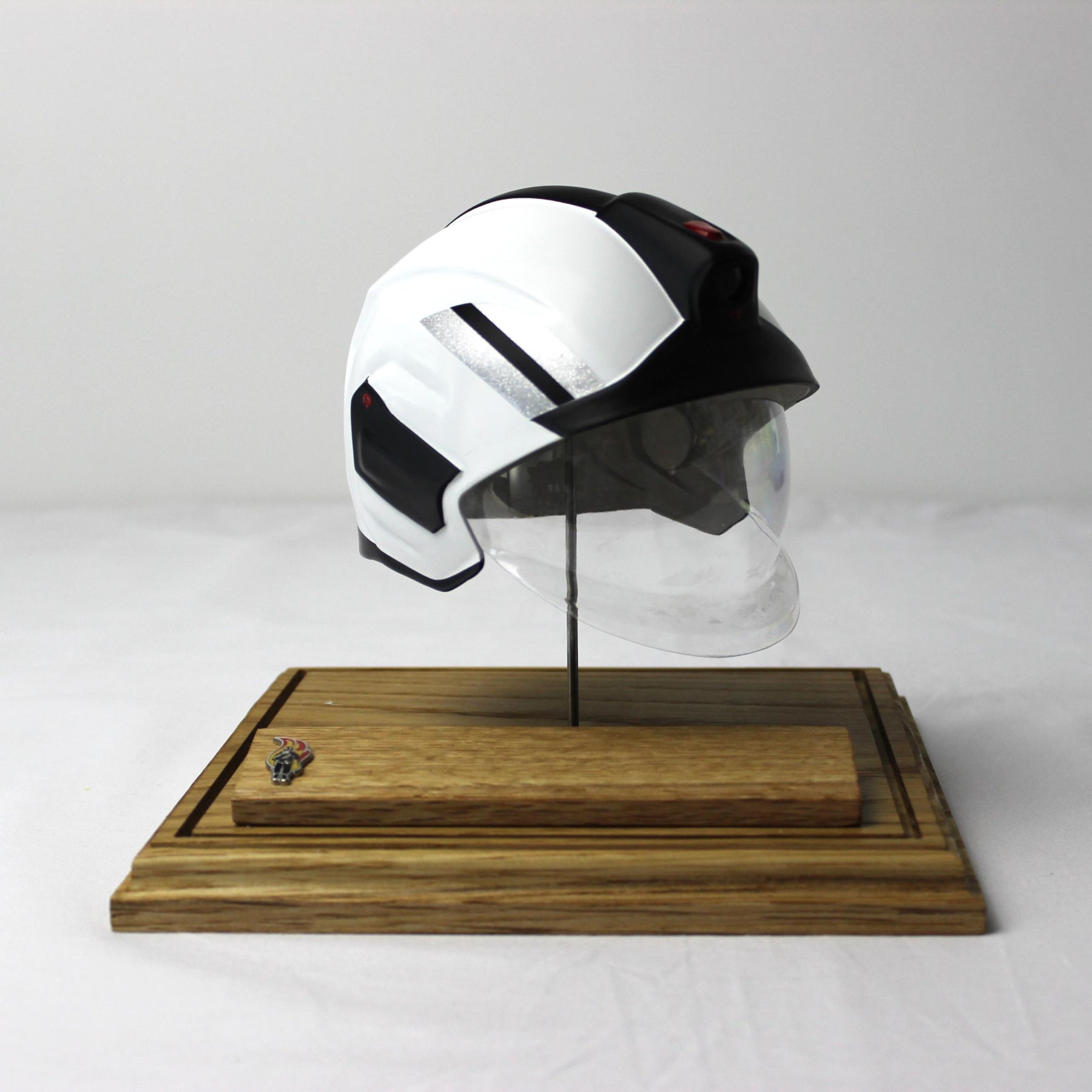 Replica Rosenbauer Heros Titan Fire Helmet - White