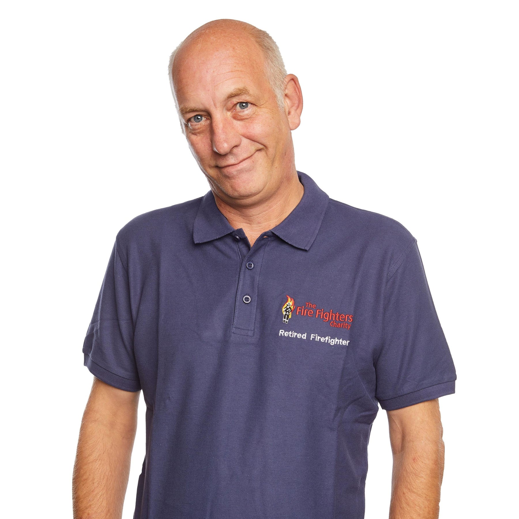 Retired Firefighter Polo Shirt