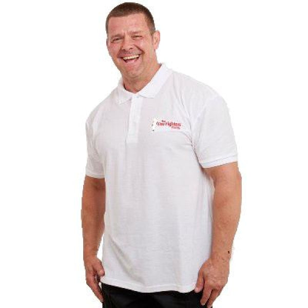 Adult Polo Shirts - Black & White Adults Clothing