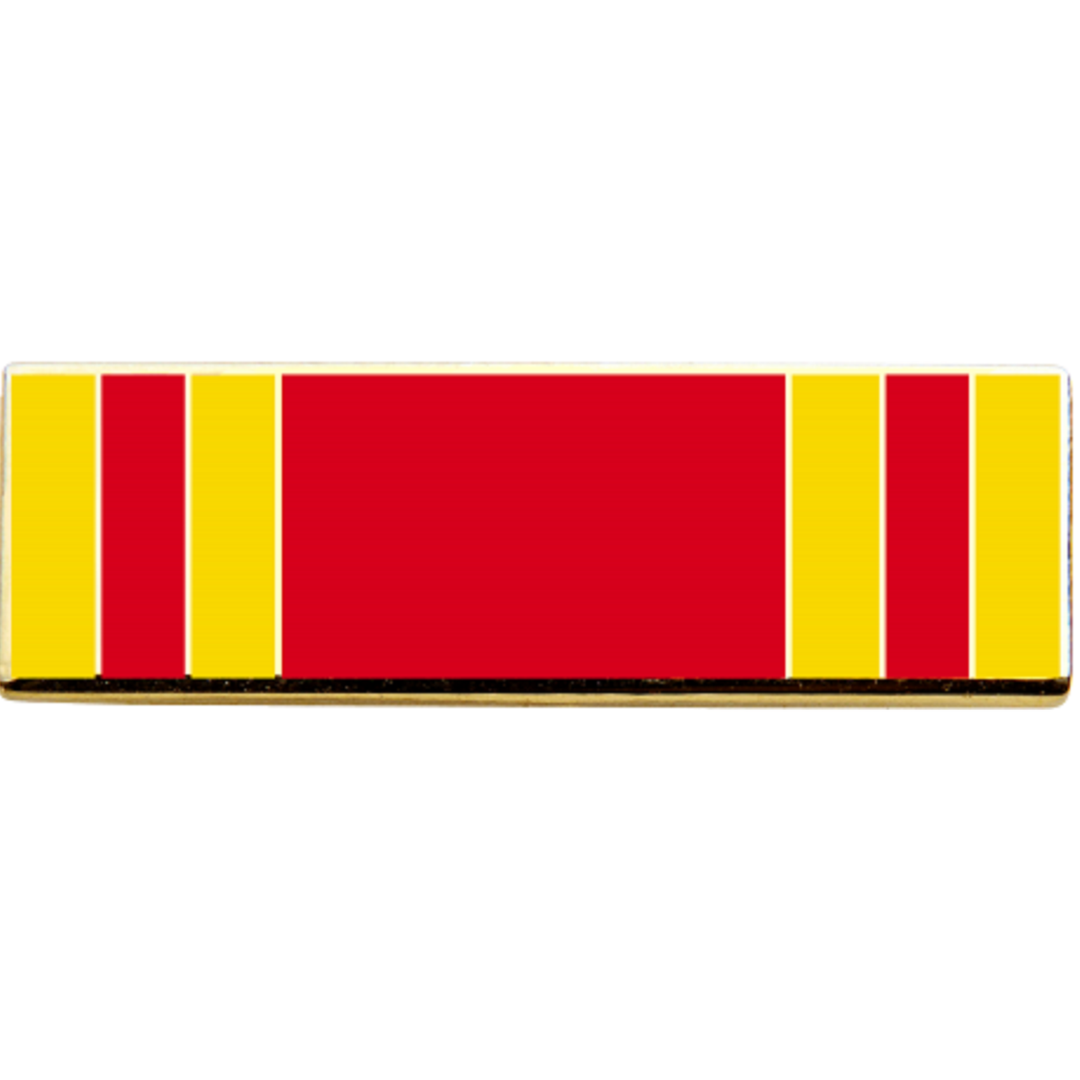 Long Service Enamel Medal Ribbon - Self Adhesive