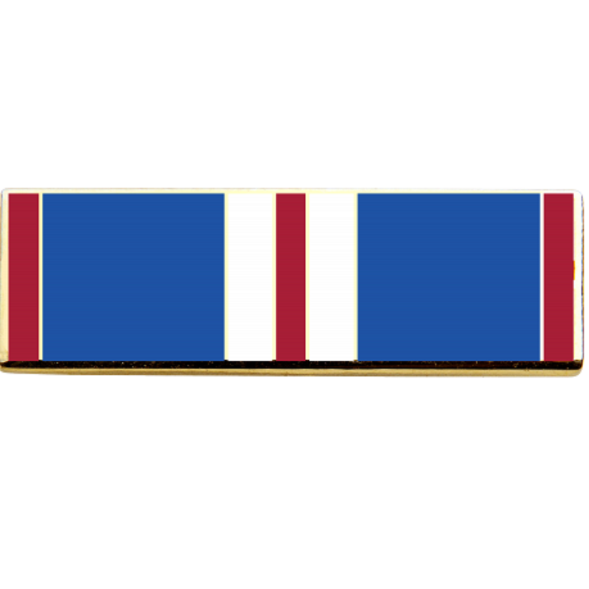 Pin Badge - Queens Golden Jubilee Medal Ribbon
