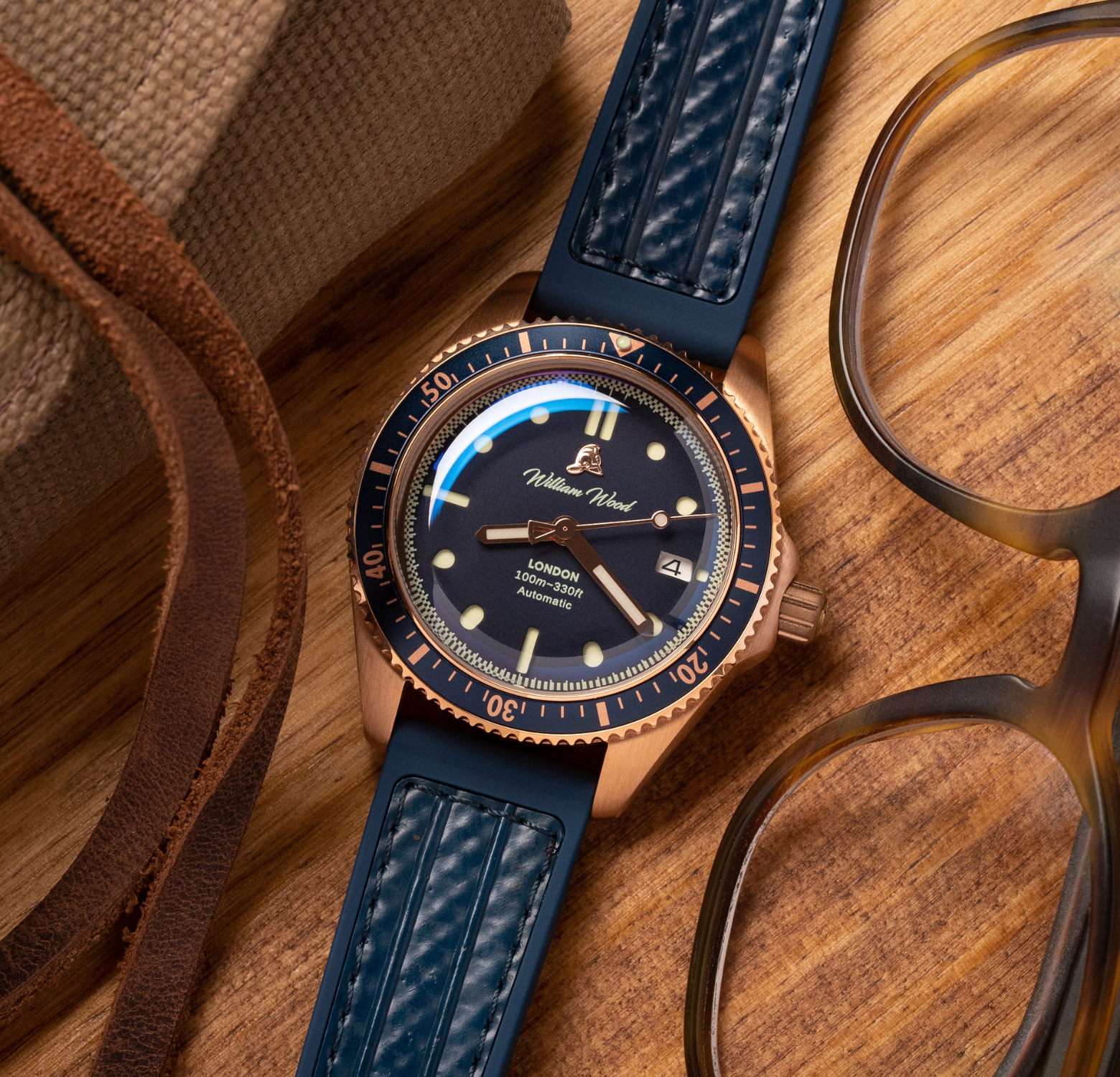 William Wood Watches - Bronze Collection