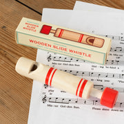 Wooden slide whistle