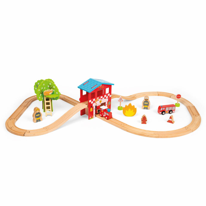 F R Engine Train Fire Engine Train Set – Fire Fighters Charity Shop