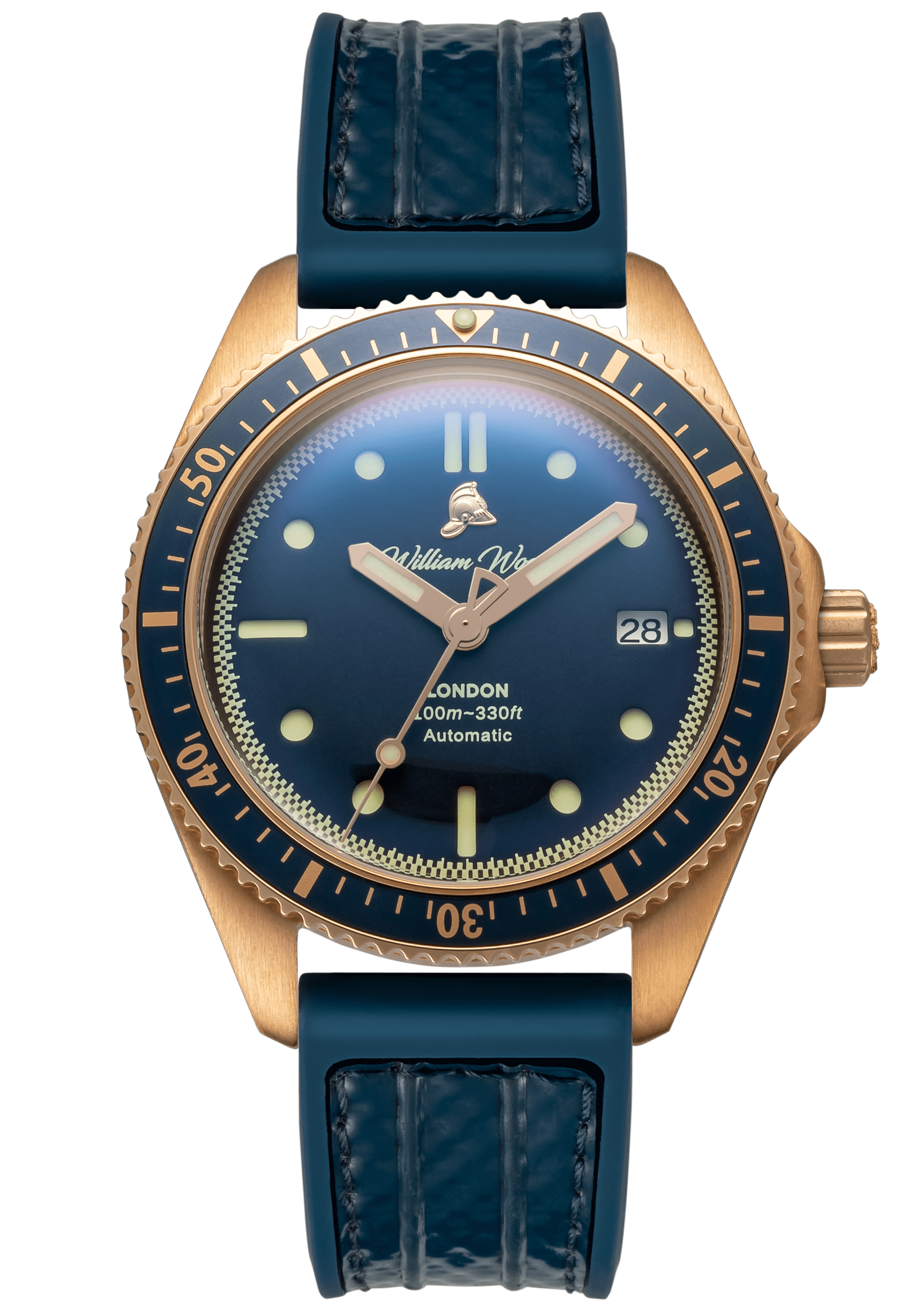 The Bronze Sapphire Watch