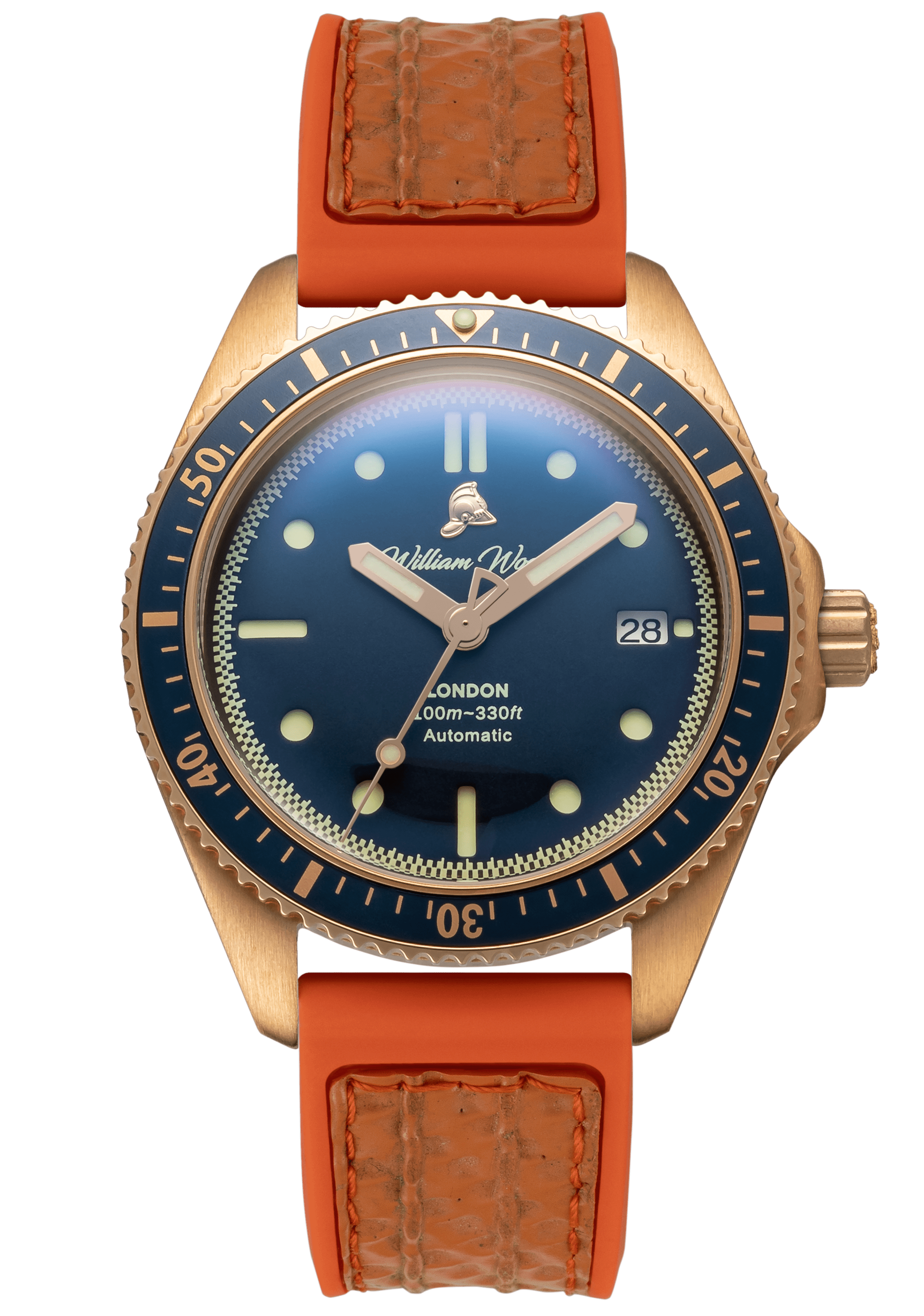 The Bronze Sapphire Watch