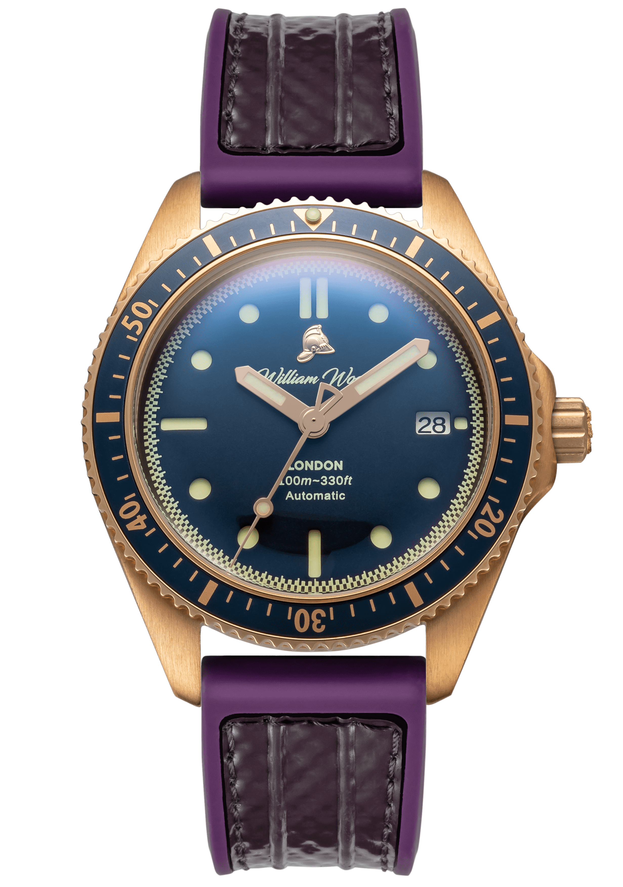 The Bronze Sapphire Watch