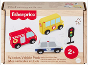 Fisher-Price Wooden Vehicle Pack