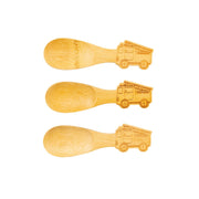Fire Engine Bamboo Spoon Set