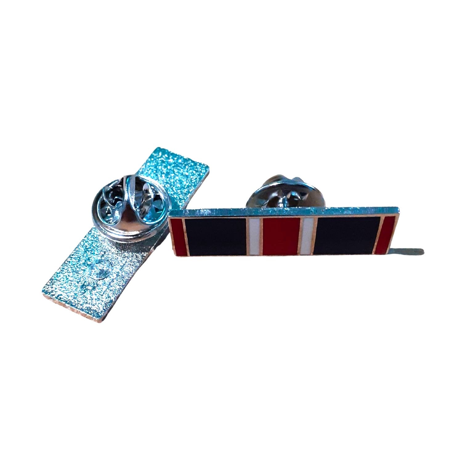 Pin Badge -  King's Coronation Medal Ribbon