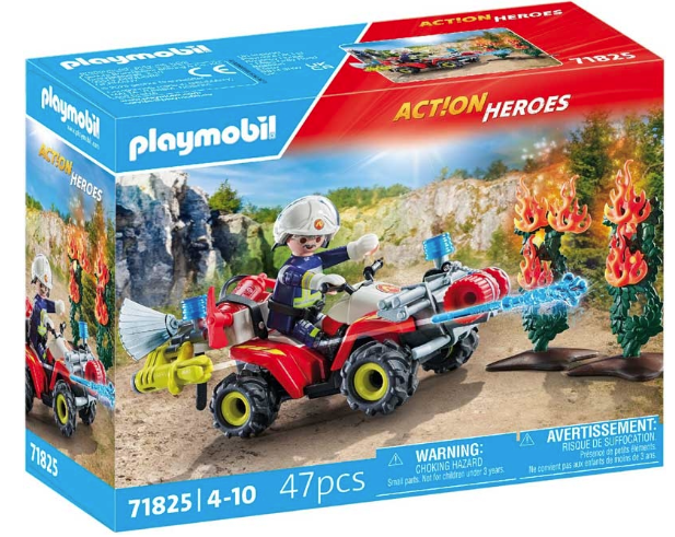 Playmobil 71825 Action Heroes Fire & Rescue Quad with water cannon