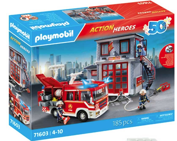 Playmobil 71603 Action Heroes Fire Station