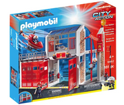 Playmobil 9462 City Action Fire Station with Fire Alarm