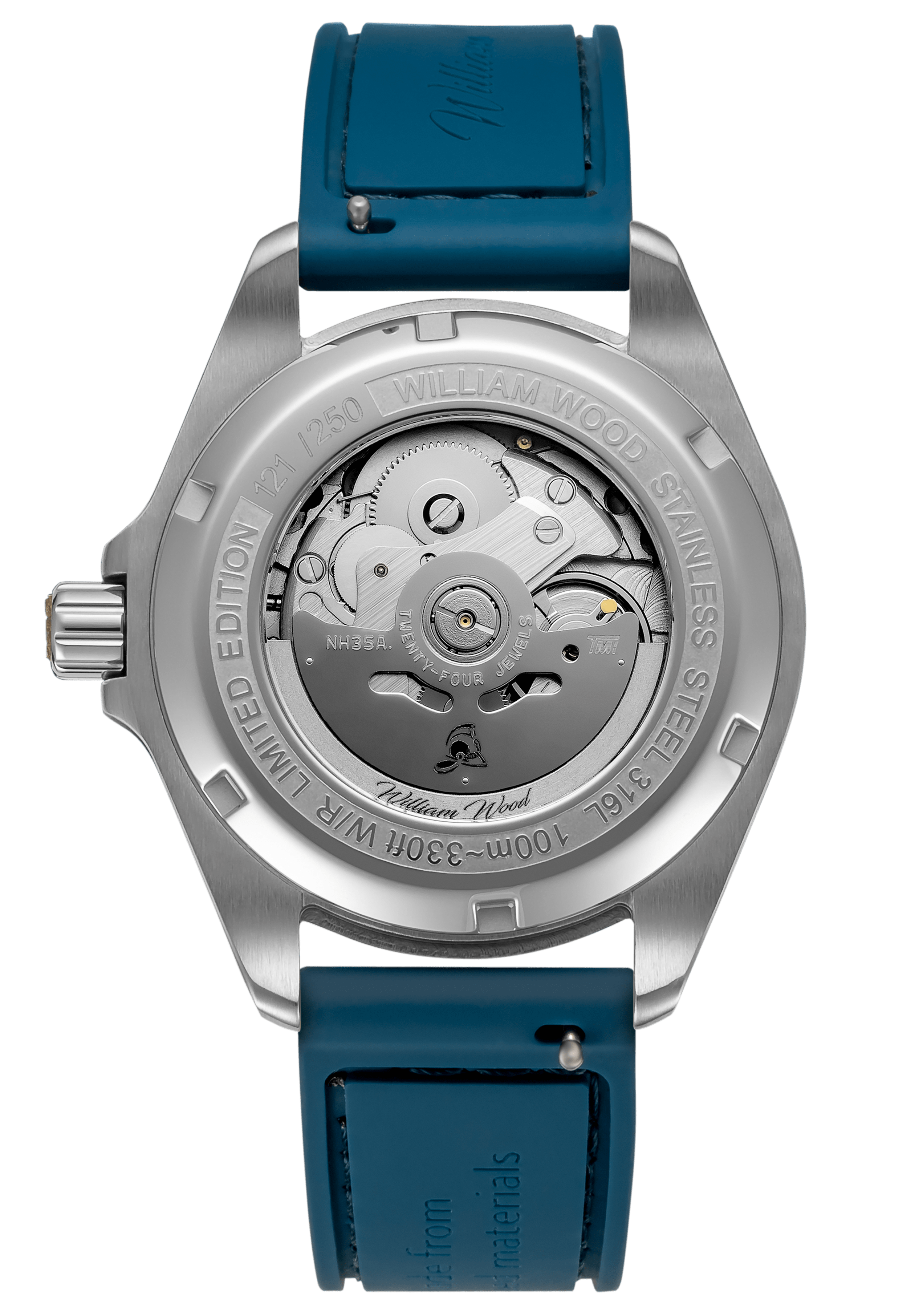 The Valiant Blue Watch - Japanese Movement