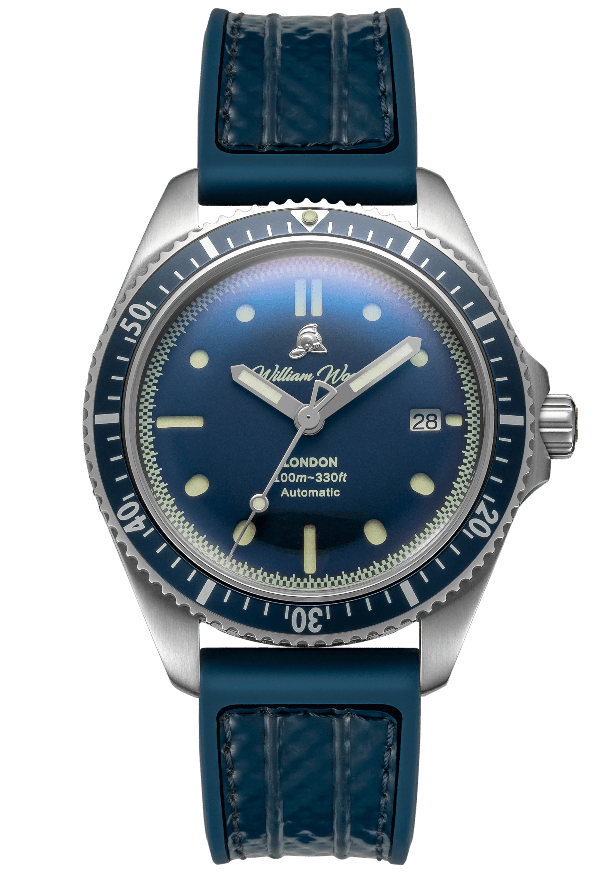 The Valiant Blue Watch - Japanese Movement