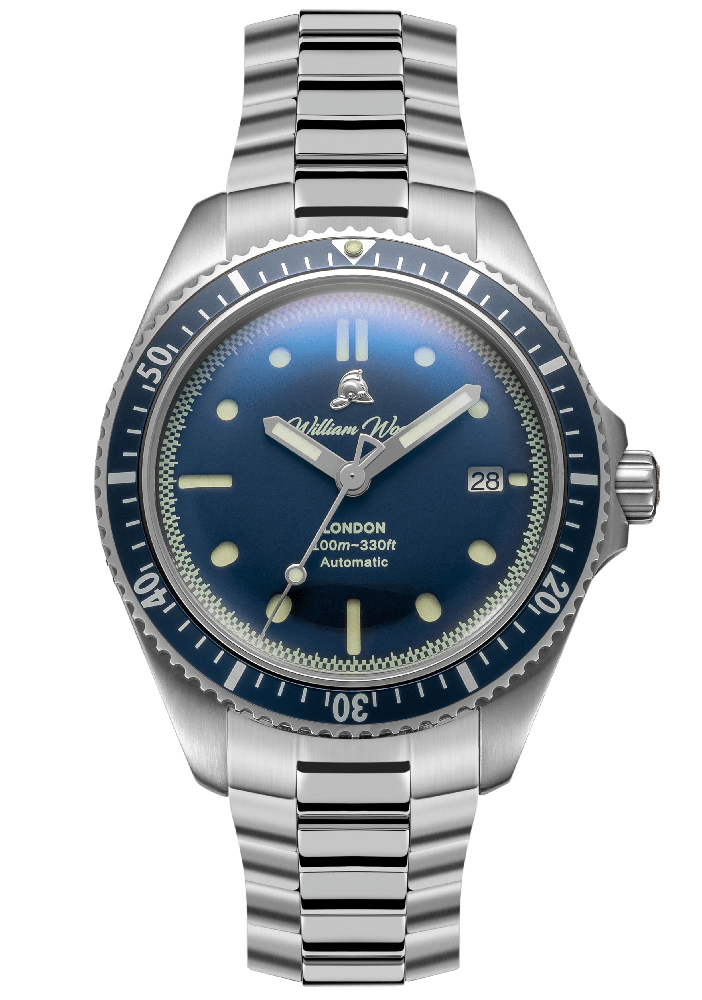 The Valiant Blue Watch - Japanese Movement