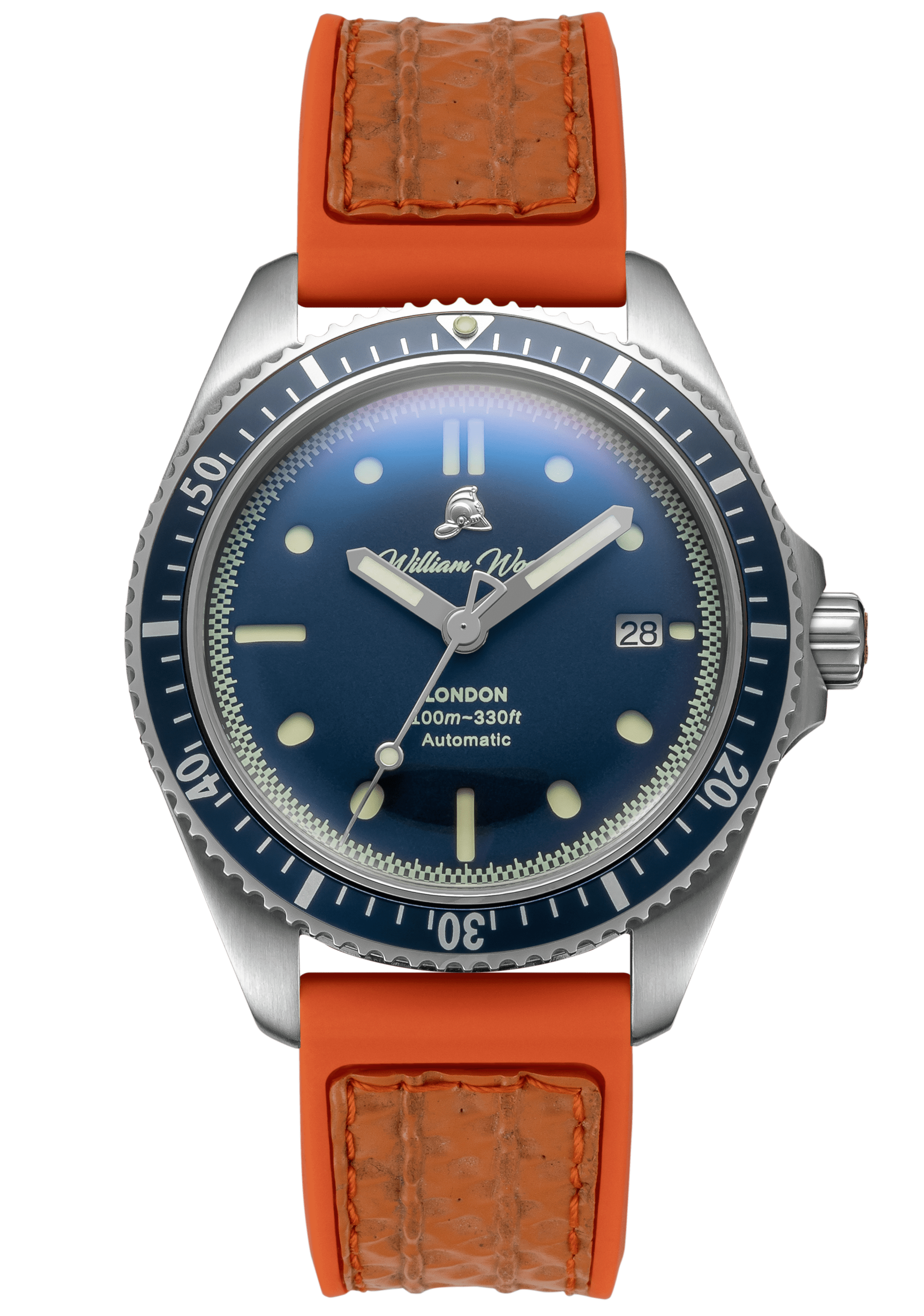 The Valiant Blue Watch - Japanese Movement