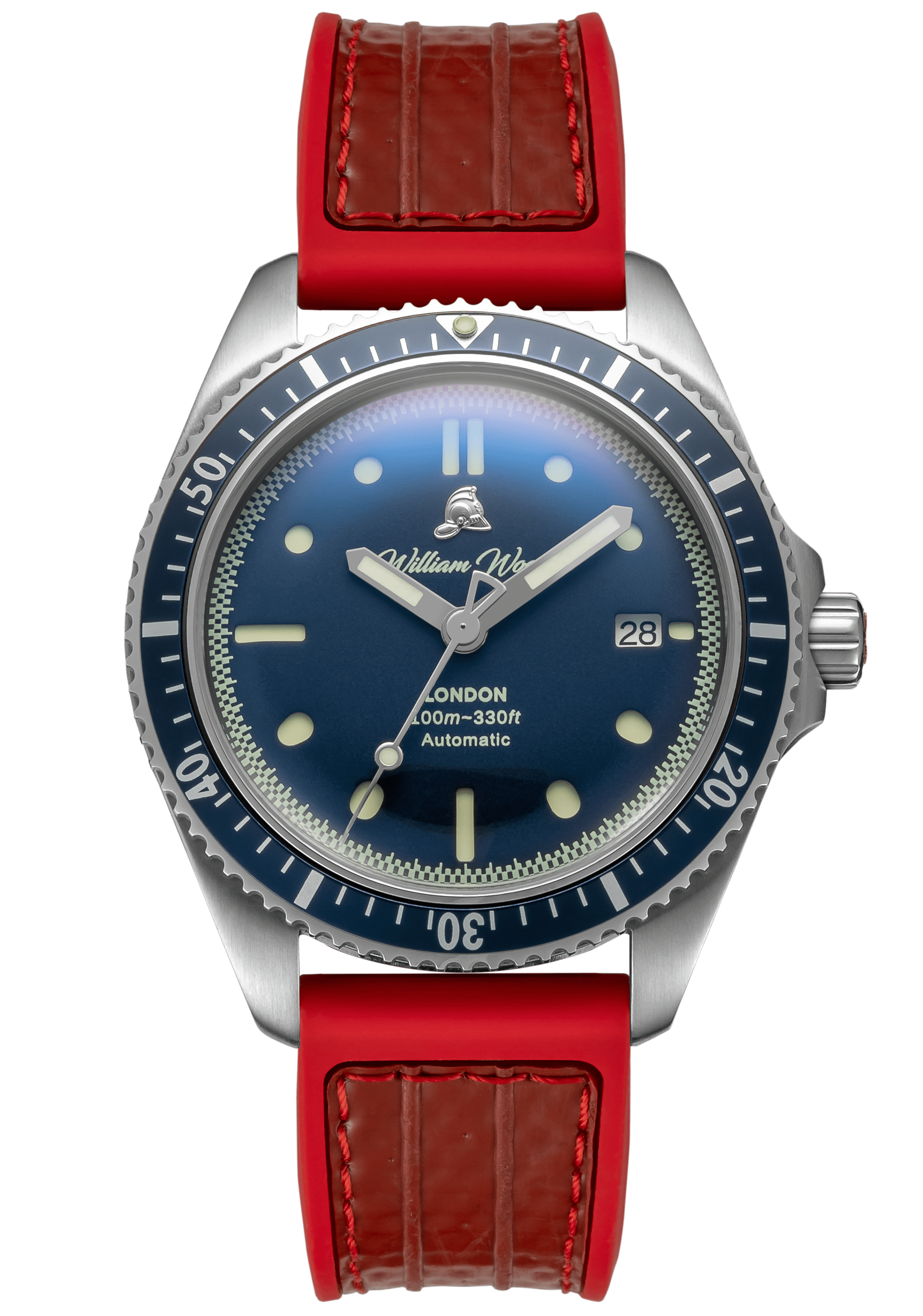 The Valiant Blue Watch - Japanese Movement
