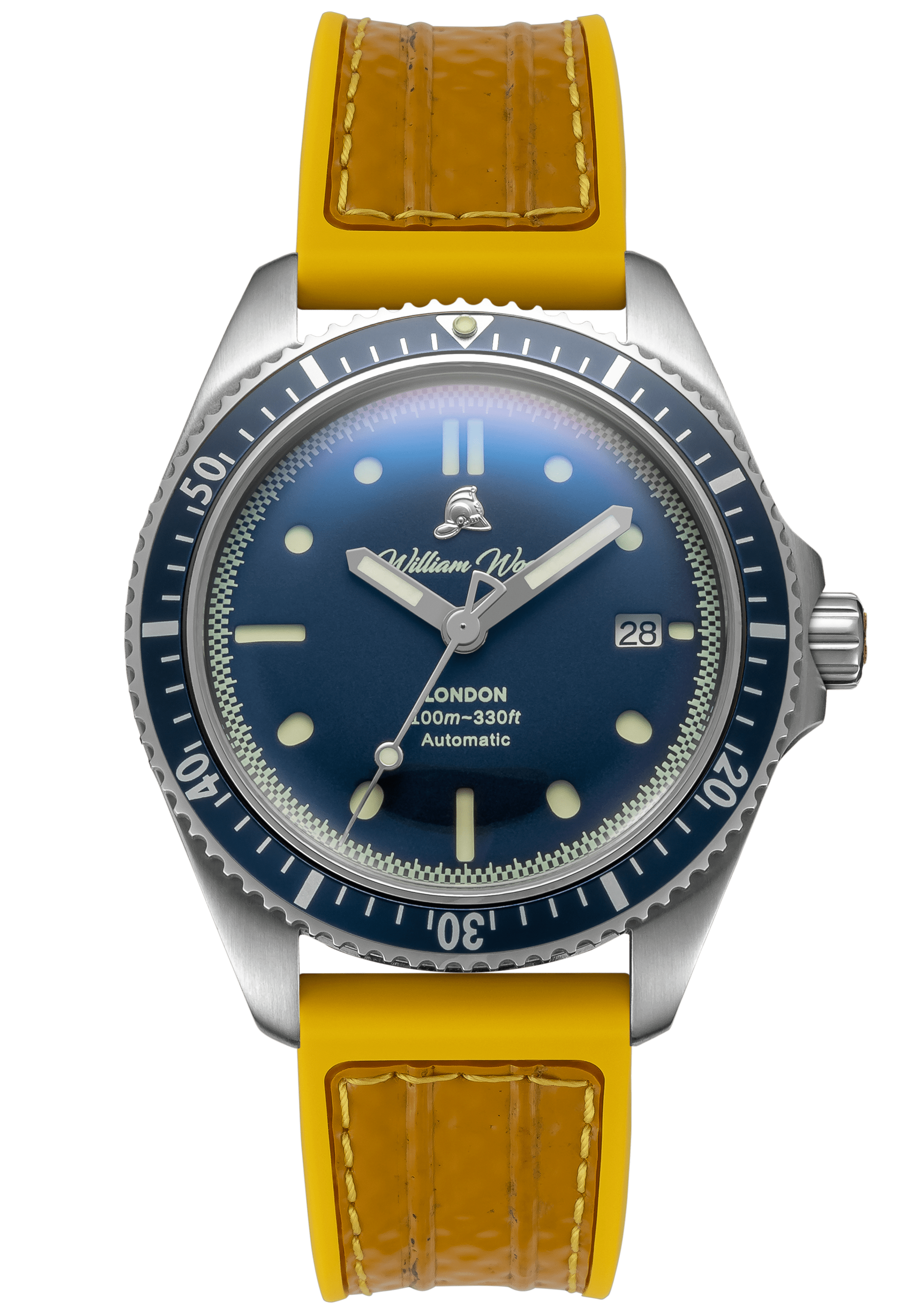 The Valiant Blue Watch - Japanese Movement