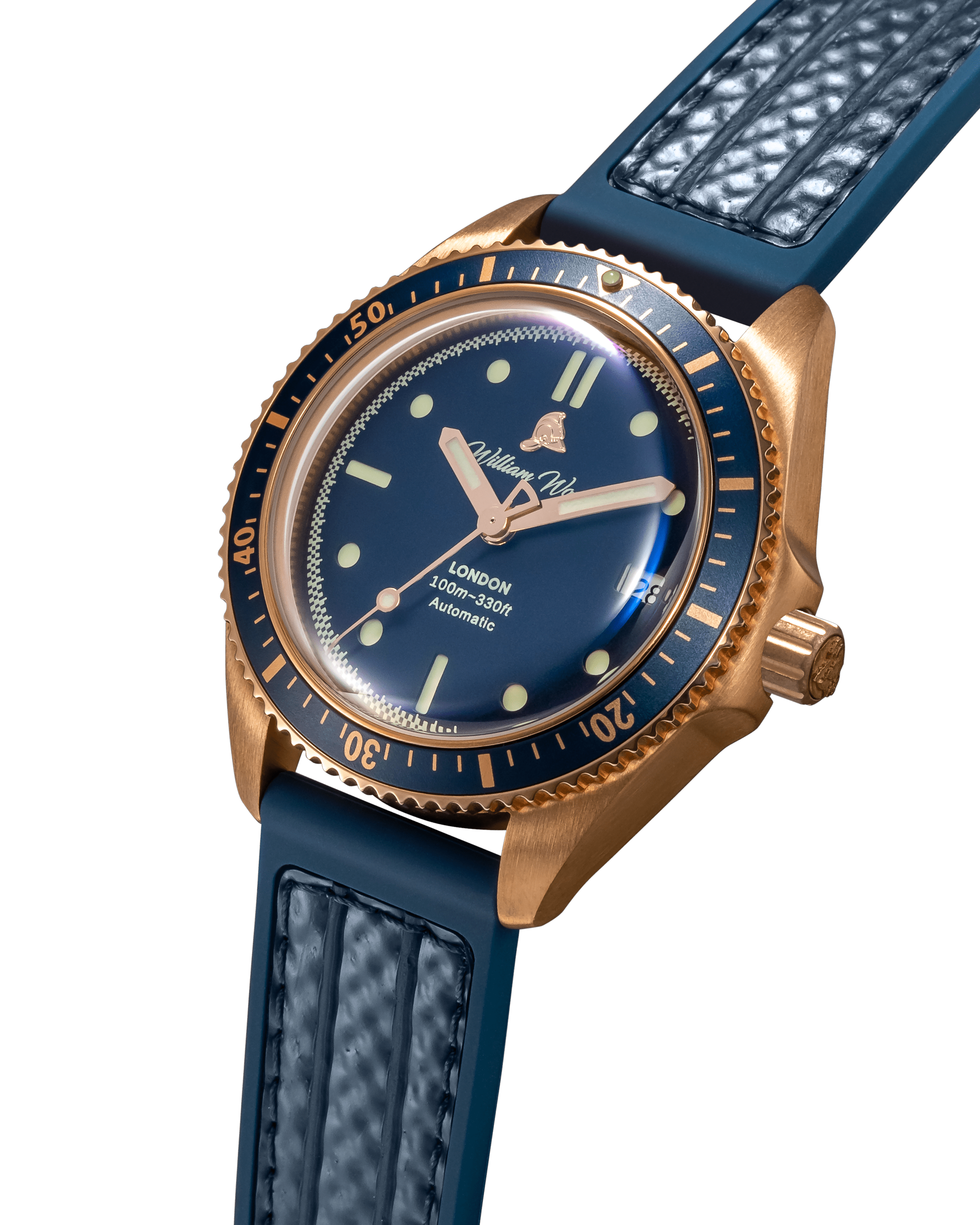 The Bronze Sapphire Watch