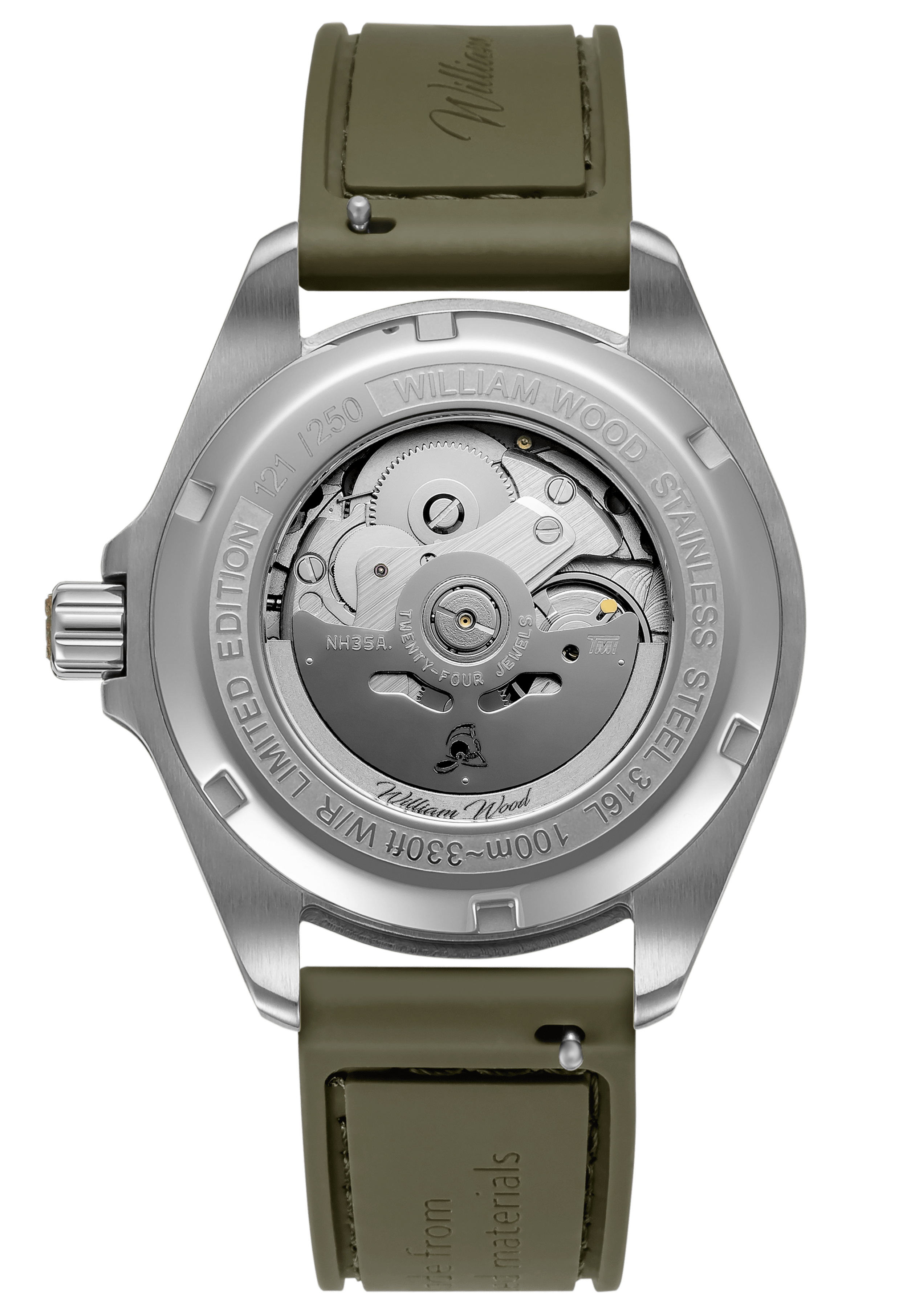 The Valiant Green Watch - Japanese Movement