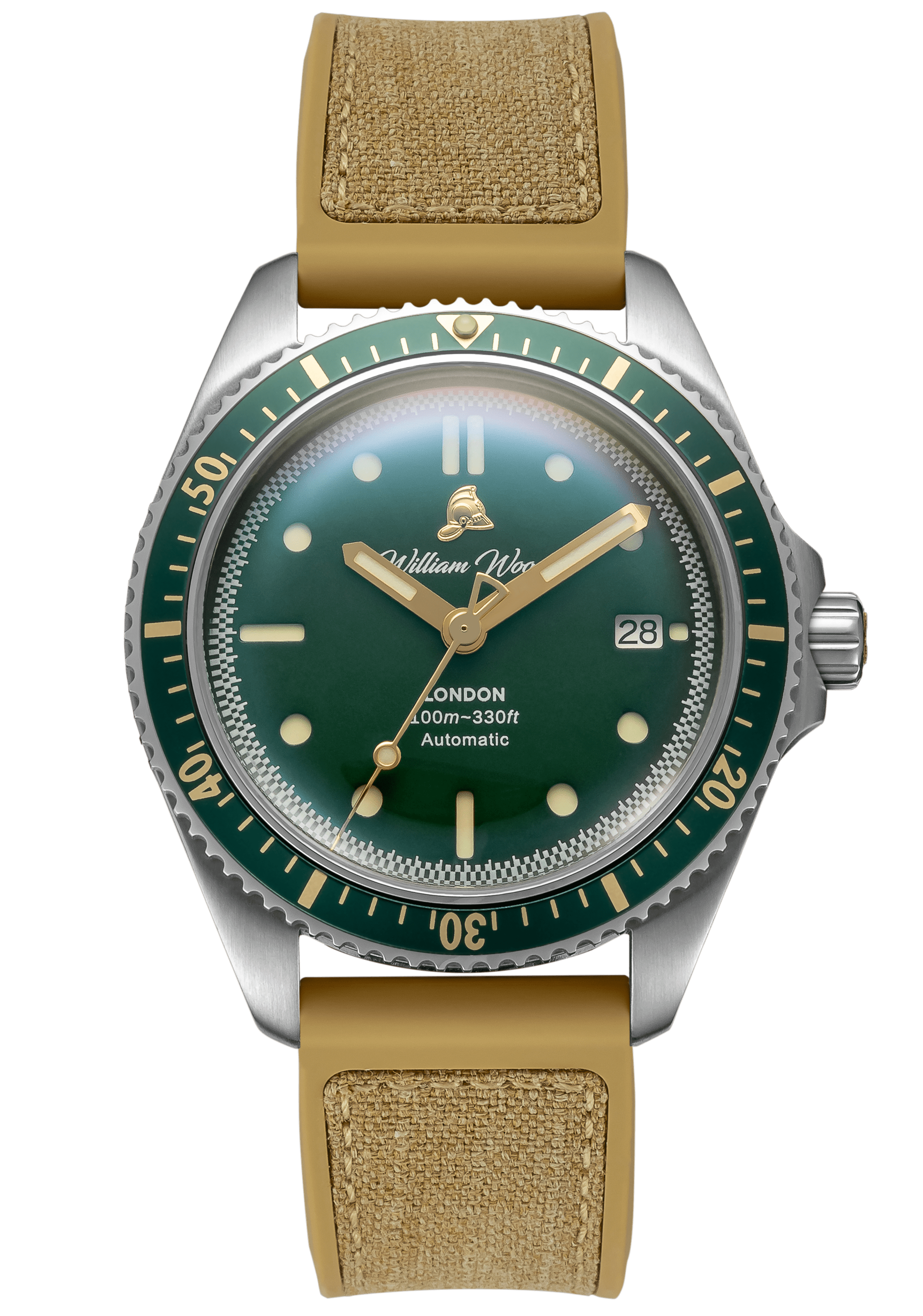 The Valiant Green Watch - Japanese Movement