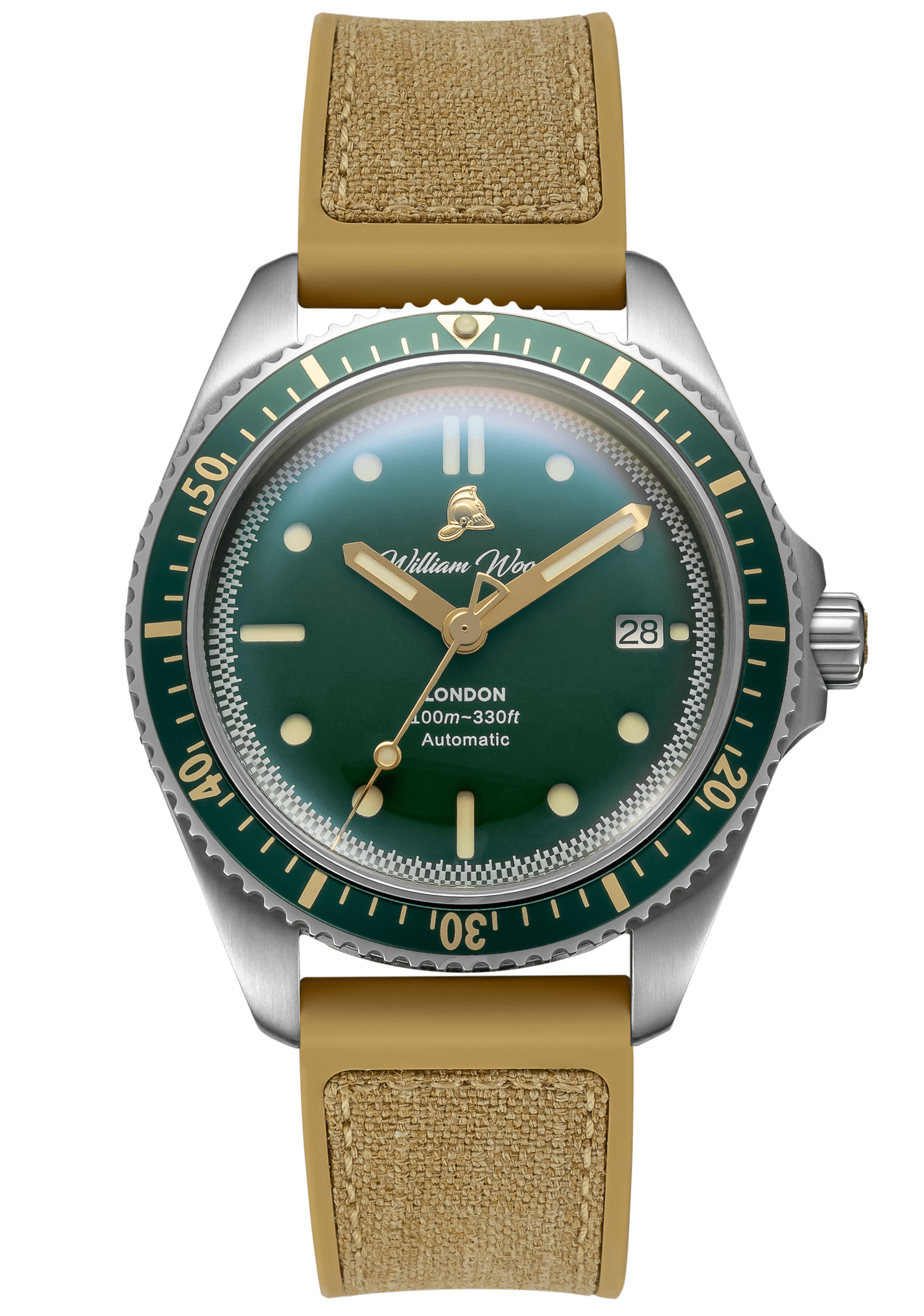 The Valiant Green Watch - Japanese Movement